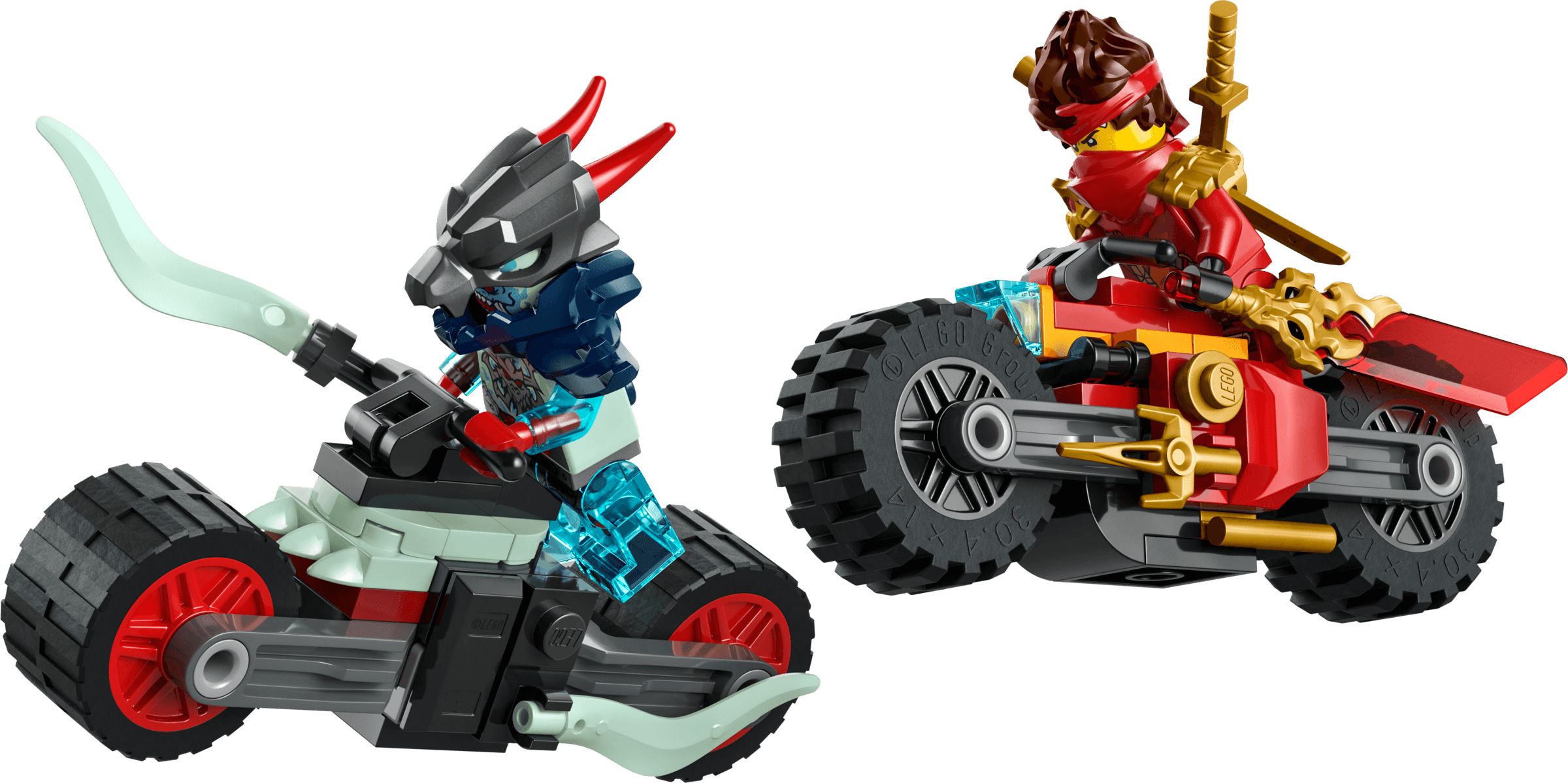 LEGO sættet Kai's Motorcycle Speed Race