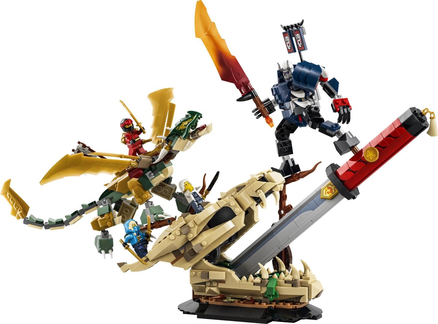 LEGO sættet Battle at the Dragon's Blade