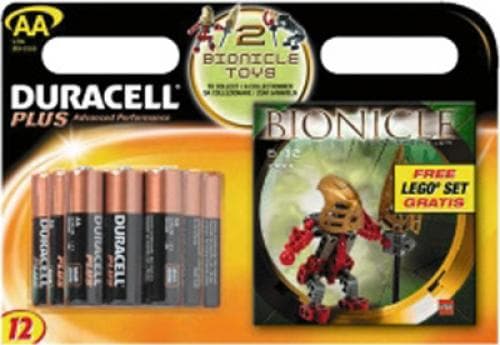 LEGO sættet Gold Good Guy - looking Left (Duracell 12 pack AA) {Turaga Lhikan}