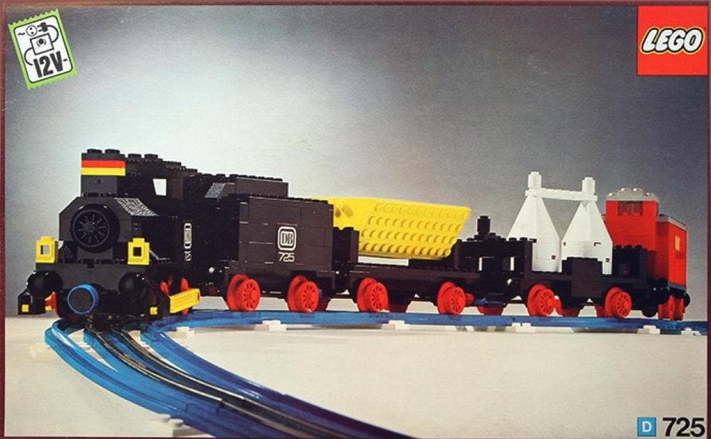 LEGO sættet 12V Freight Train and Track