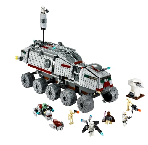 LEGO sættet Clone Turbo Tank (with Non-Light-Up Mace Windu)