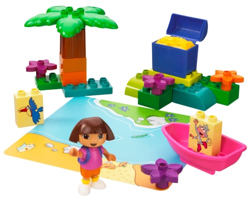 LEGO sættet Dora's Treasure Island