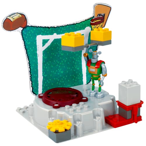 LEGO sættet Sporty's Jumping Gym