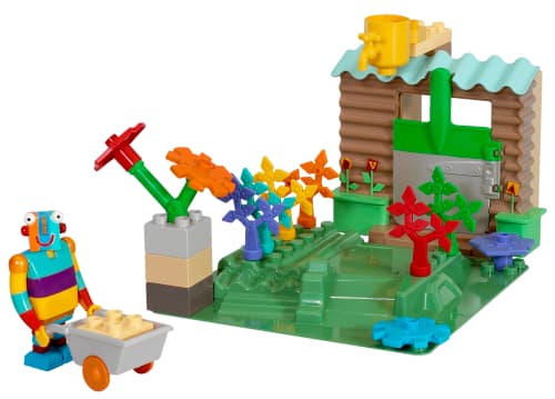 LEGO sættet Gardening with Stripy