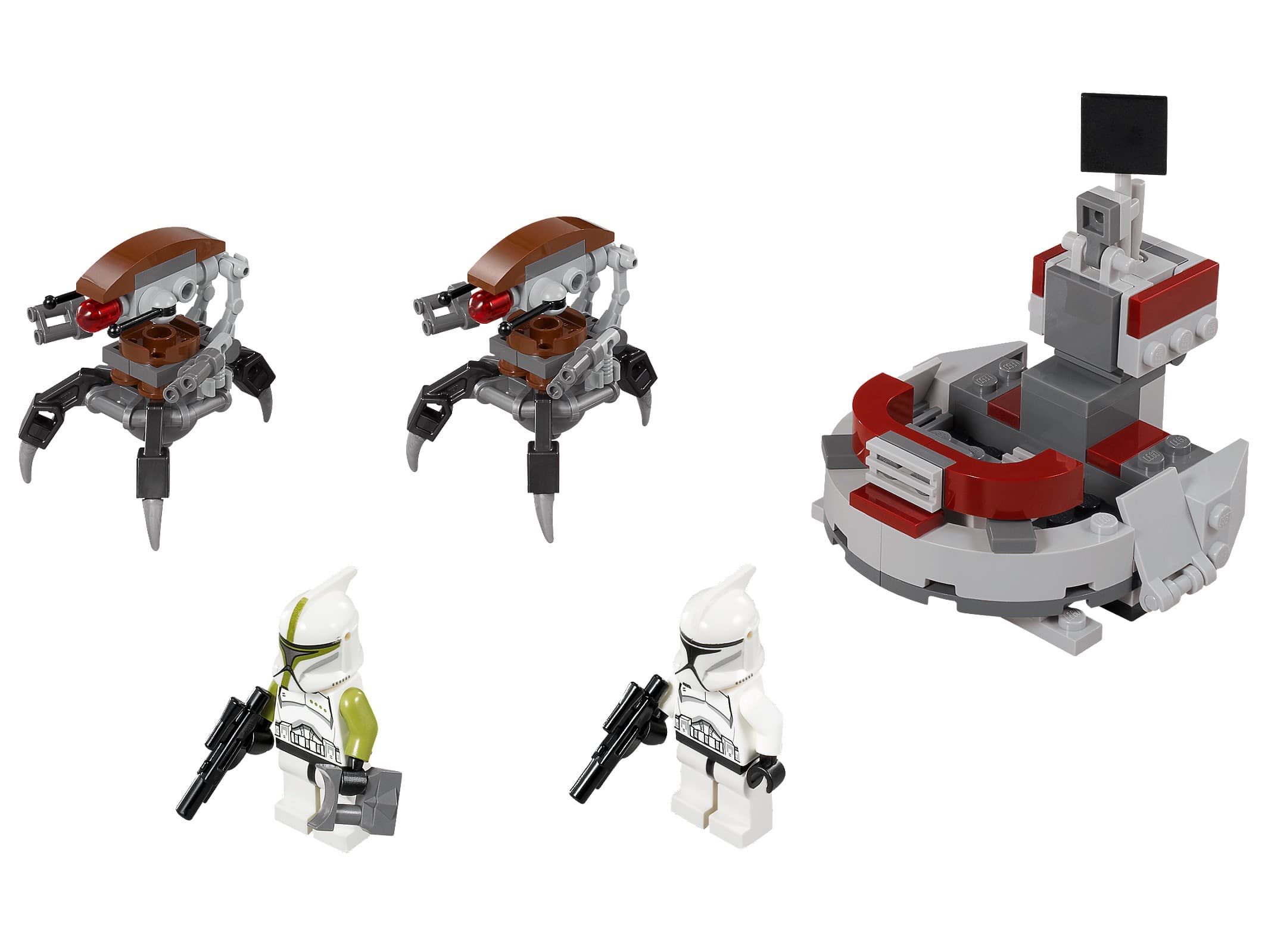 LEGO sættet Clone Troopers vs. Droidekas
