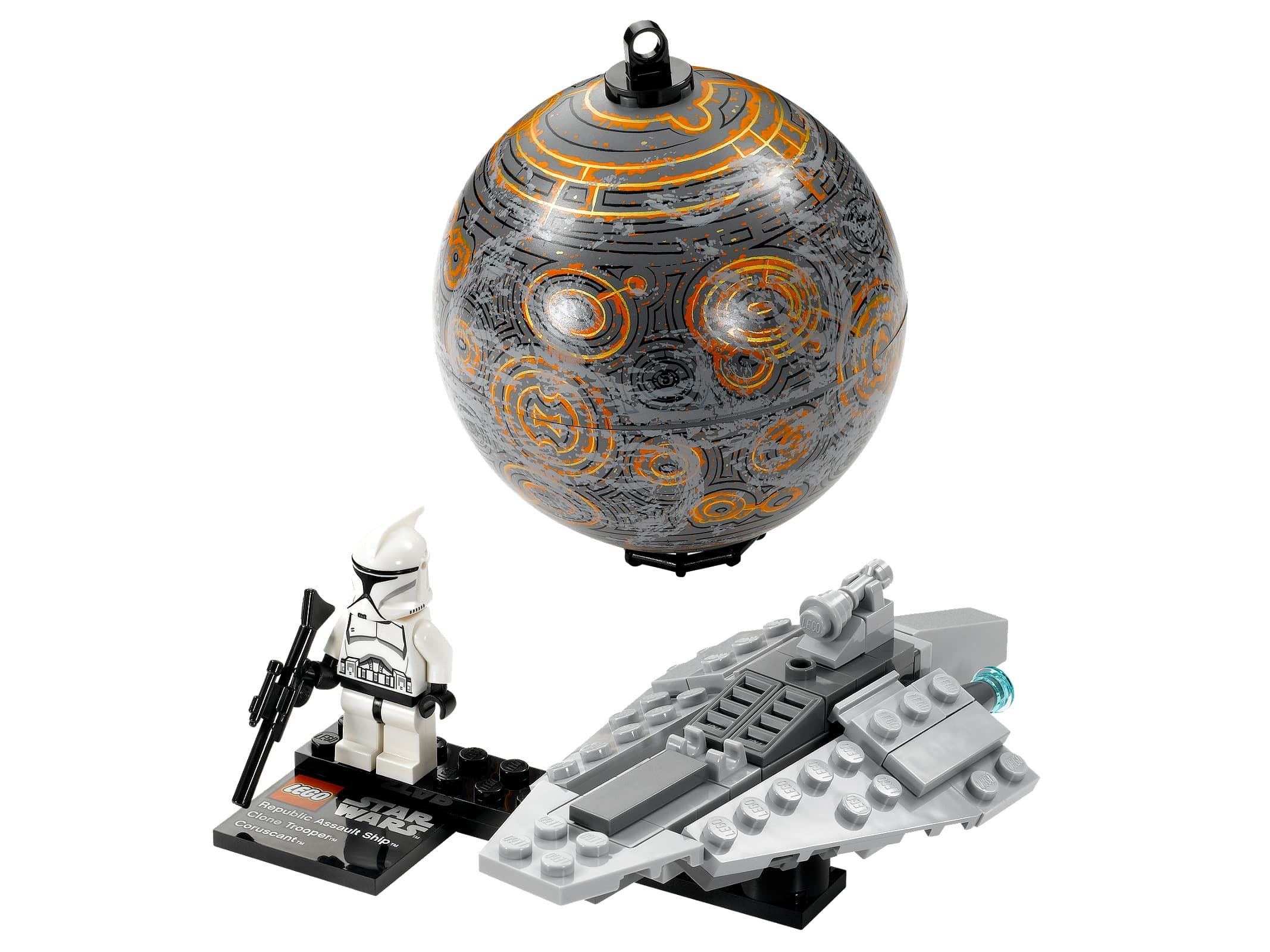 LEGO sættet Republic Assault Ship & Planet Coruscant