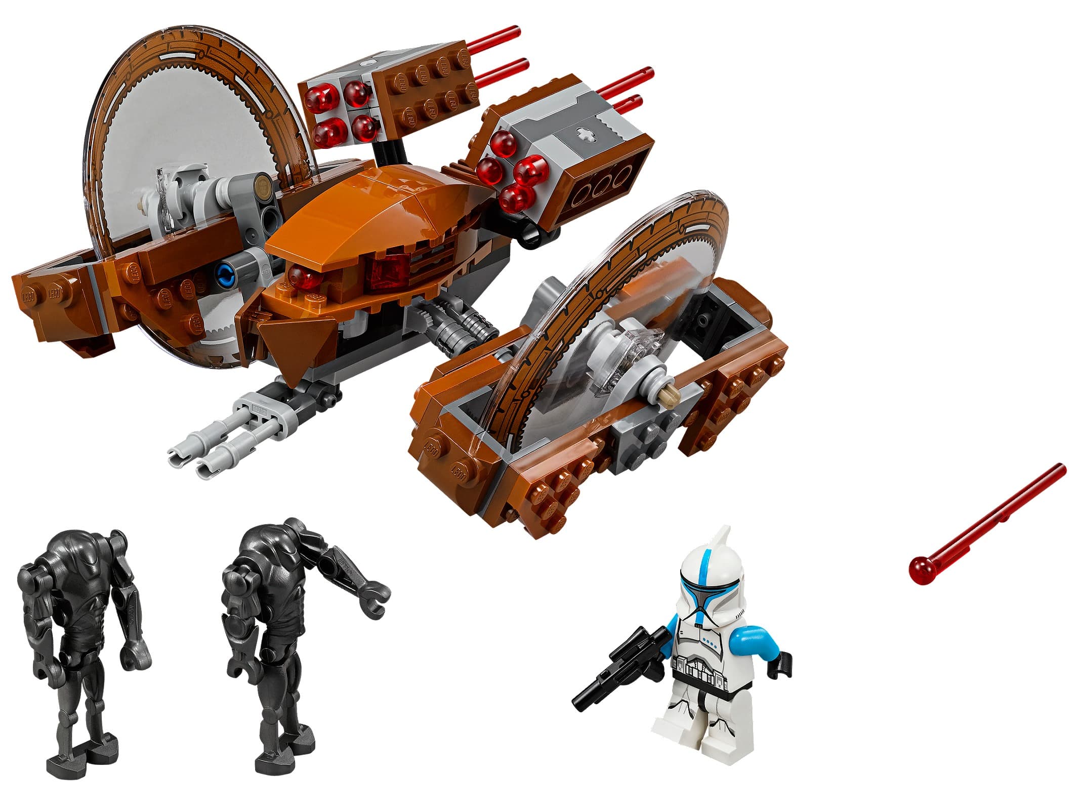 LEGO sættet Hailfire Droid