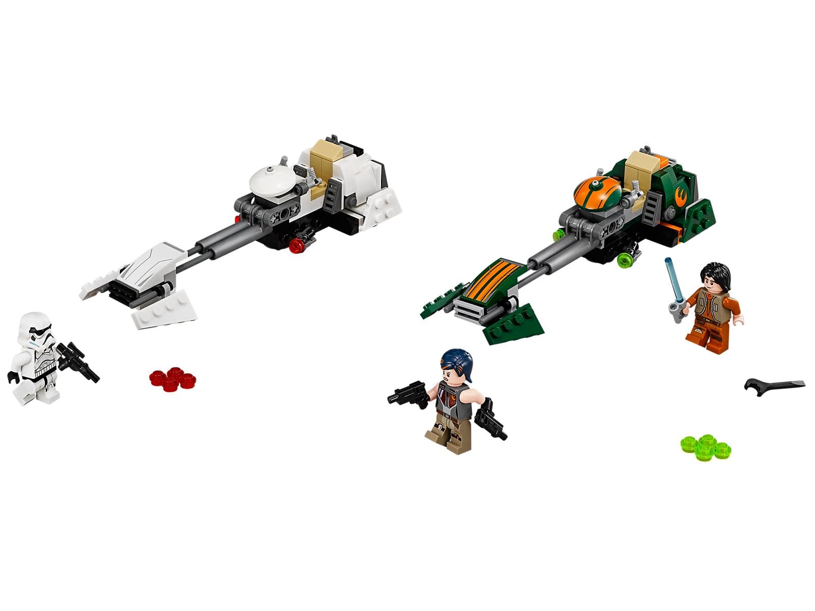LEGO sættet Ezra's Speeder Bike [Original Version]