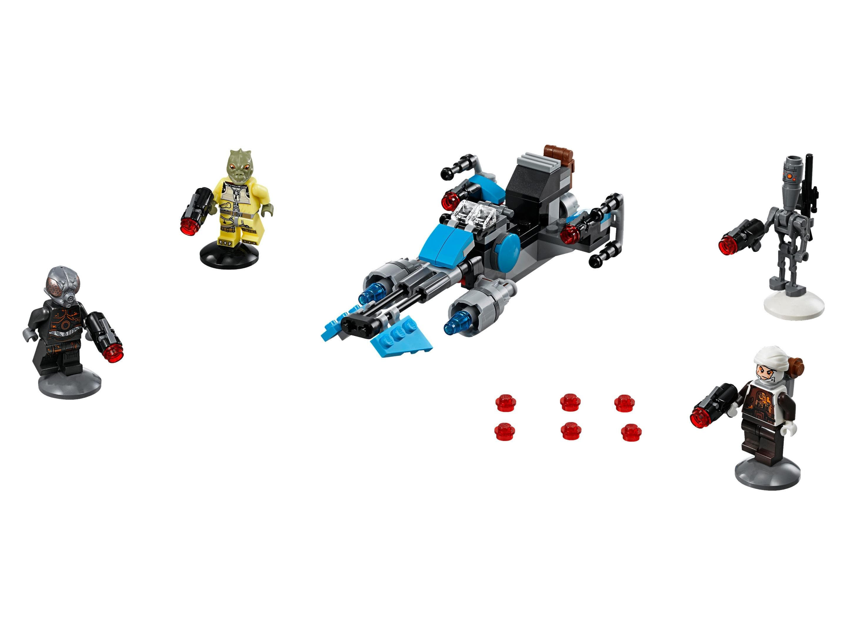 LEGO sættet Bounty Hunter Speeder Bike Battle Pack
