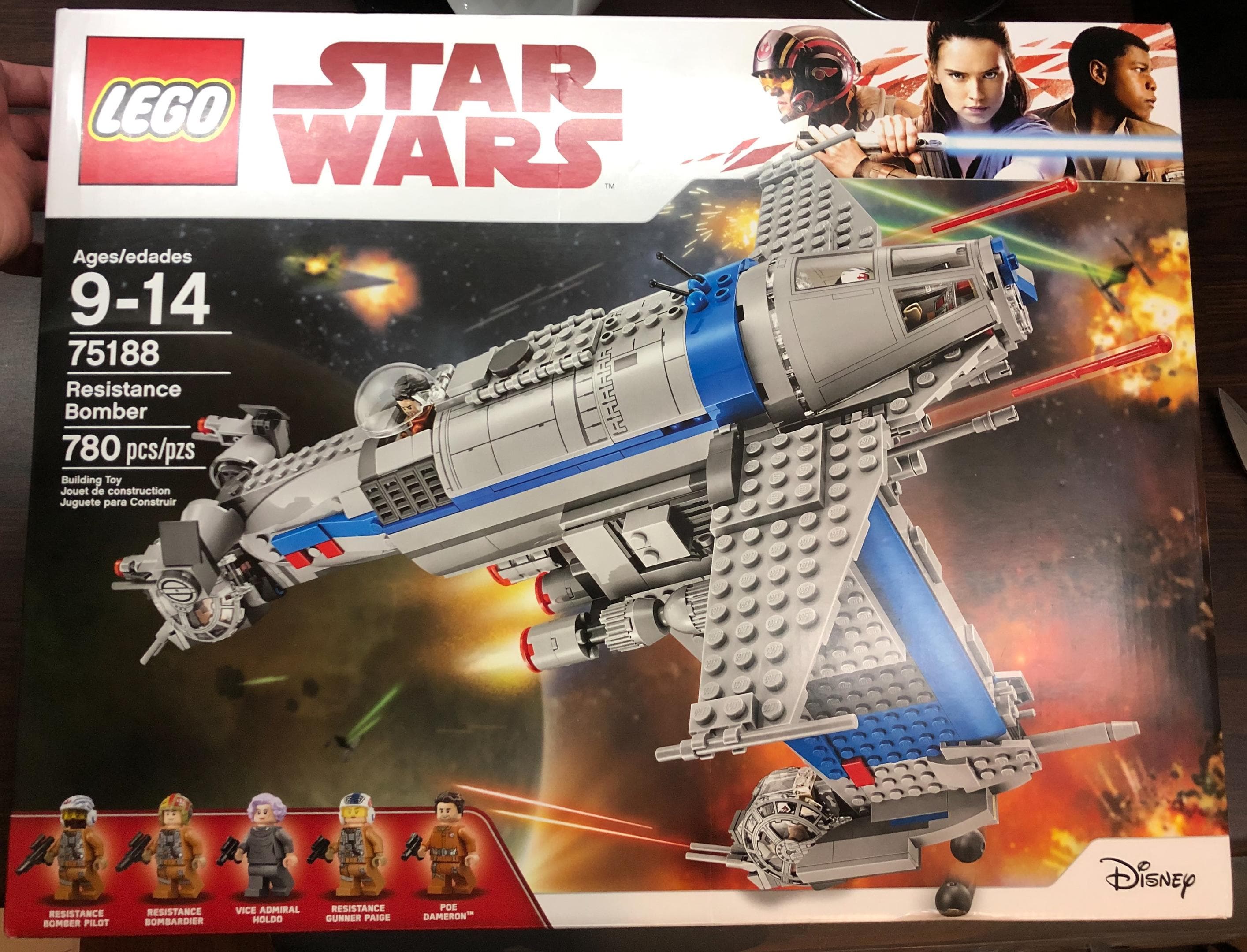 LEGO sættet Resistance Bomber (Finch Dallow version)