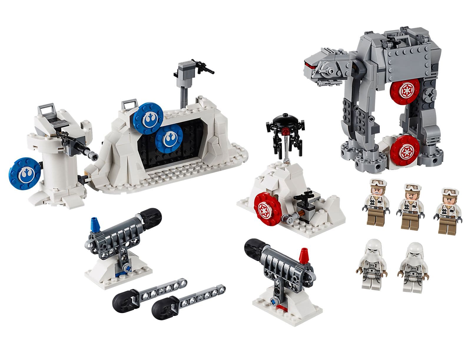 LEGO sættet Action Battle Echo Base Defense