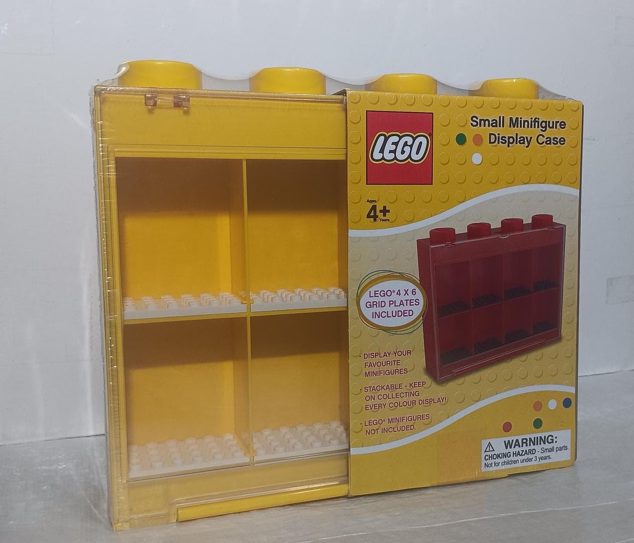 LEGO sættet Minifigure Display Case Small Yellow
