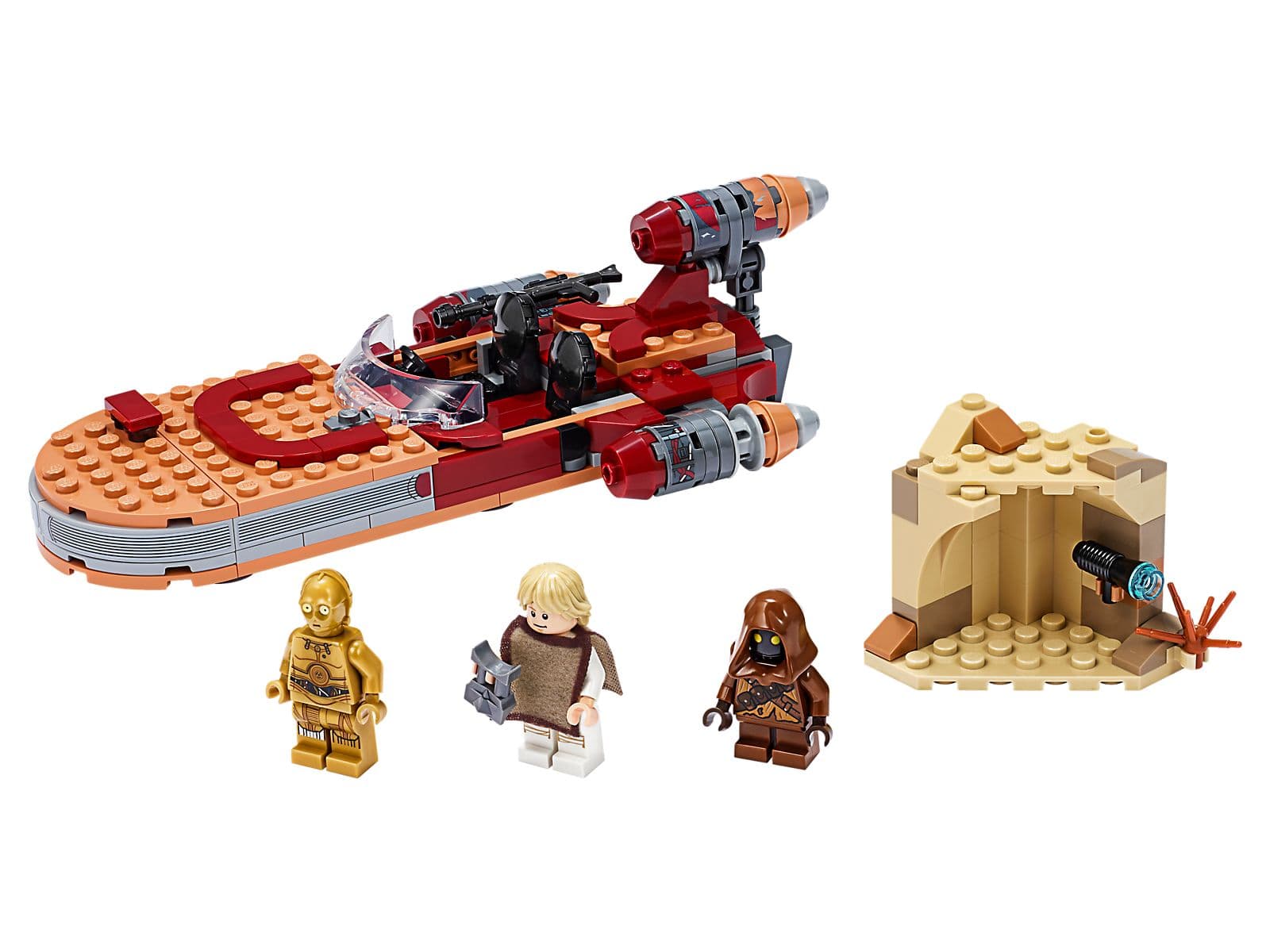 LEGO sættet Luke Skywalker's Landspeeder