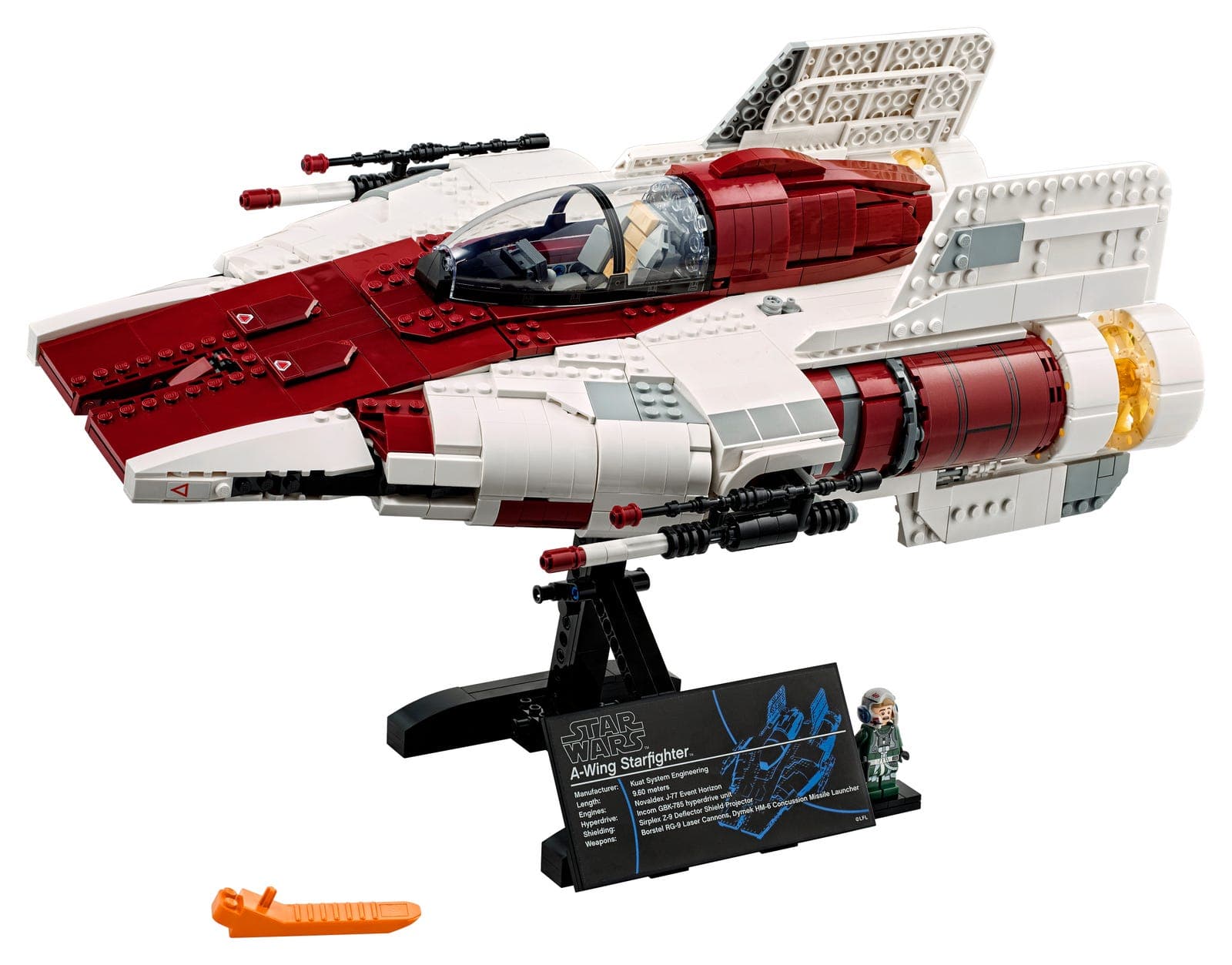 LEGO sættet A-Wing Starfighter