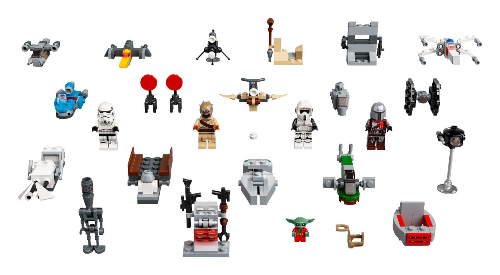 LEGO sættet Star Wars Advent Calendar 2021