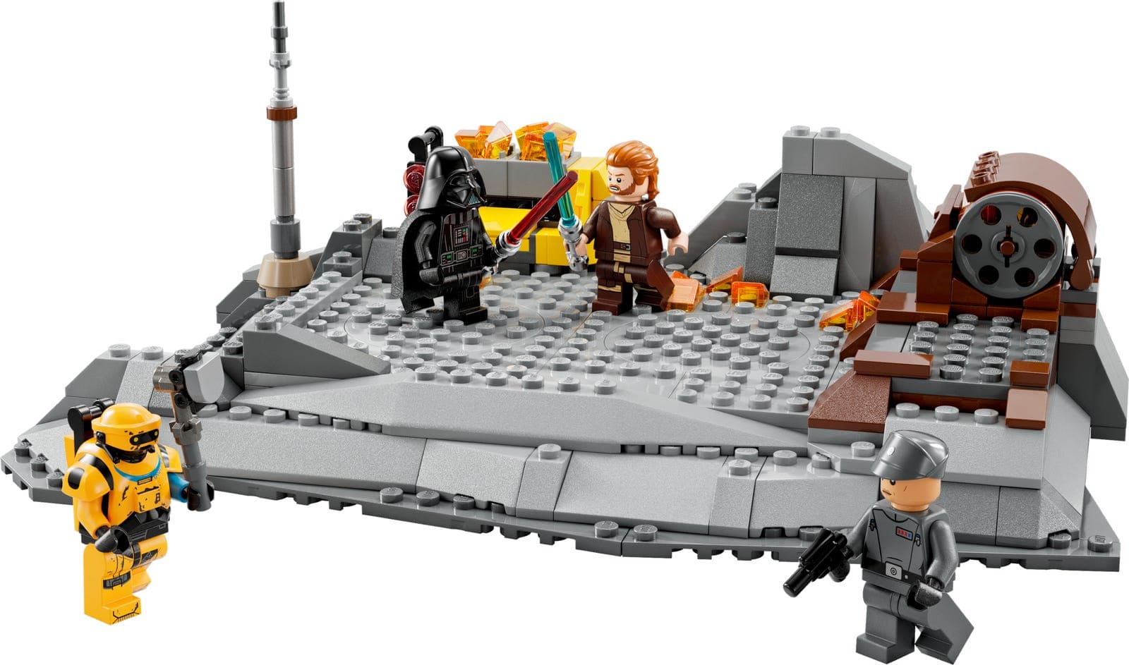 LEGO sættet Obi-Wan Kenobi vs. Darth Vader