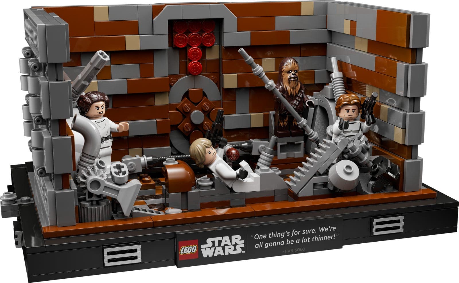 LEGO sættet Death Star Trash Compactor Diorama