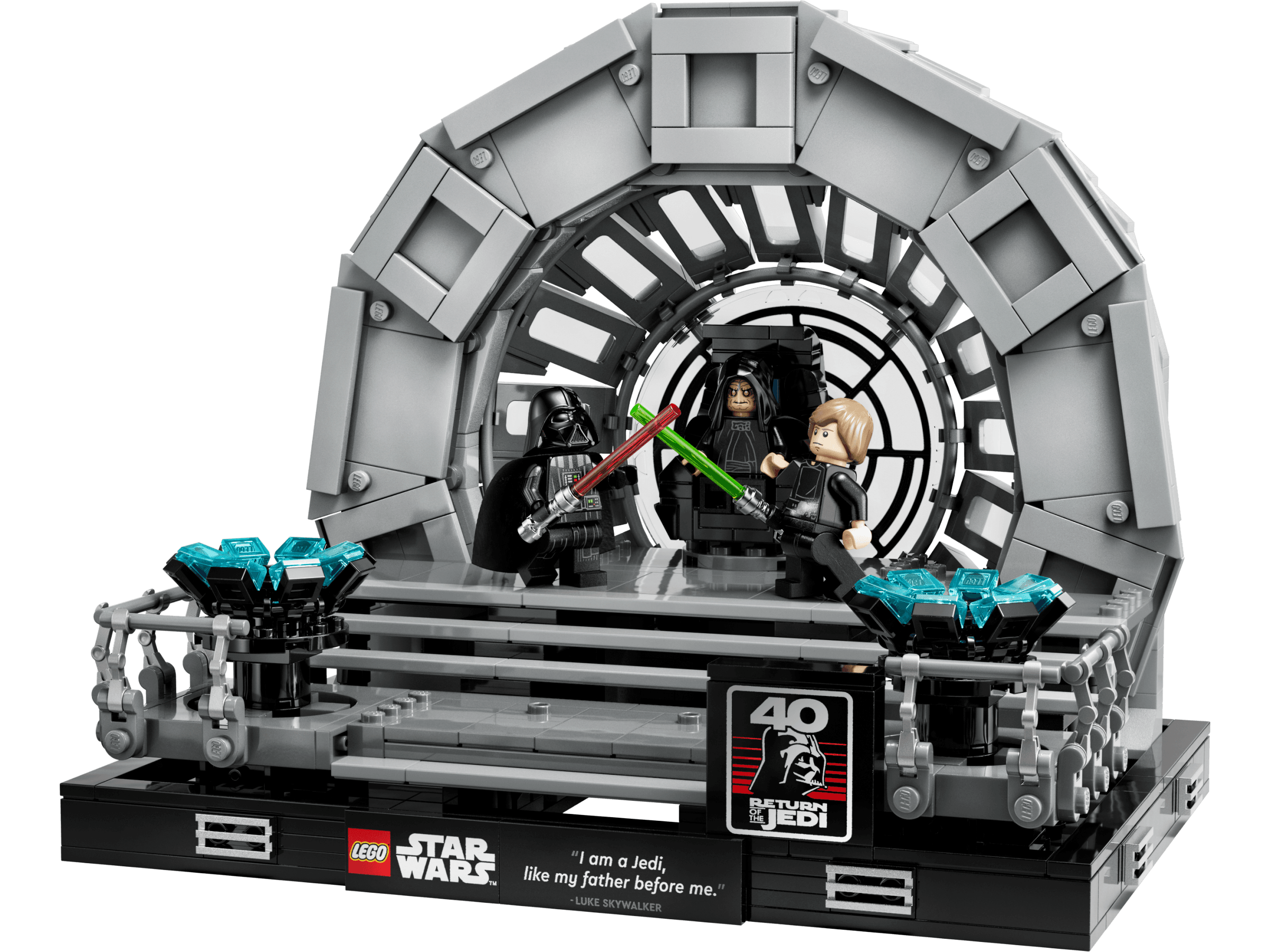 LEGO sættet Emperor's Throne Room Diorama
