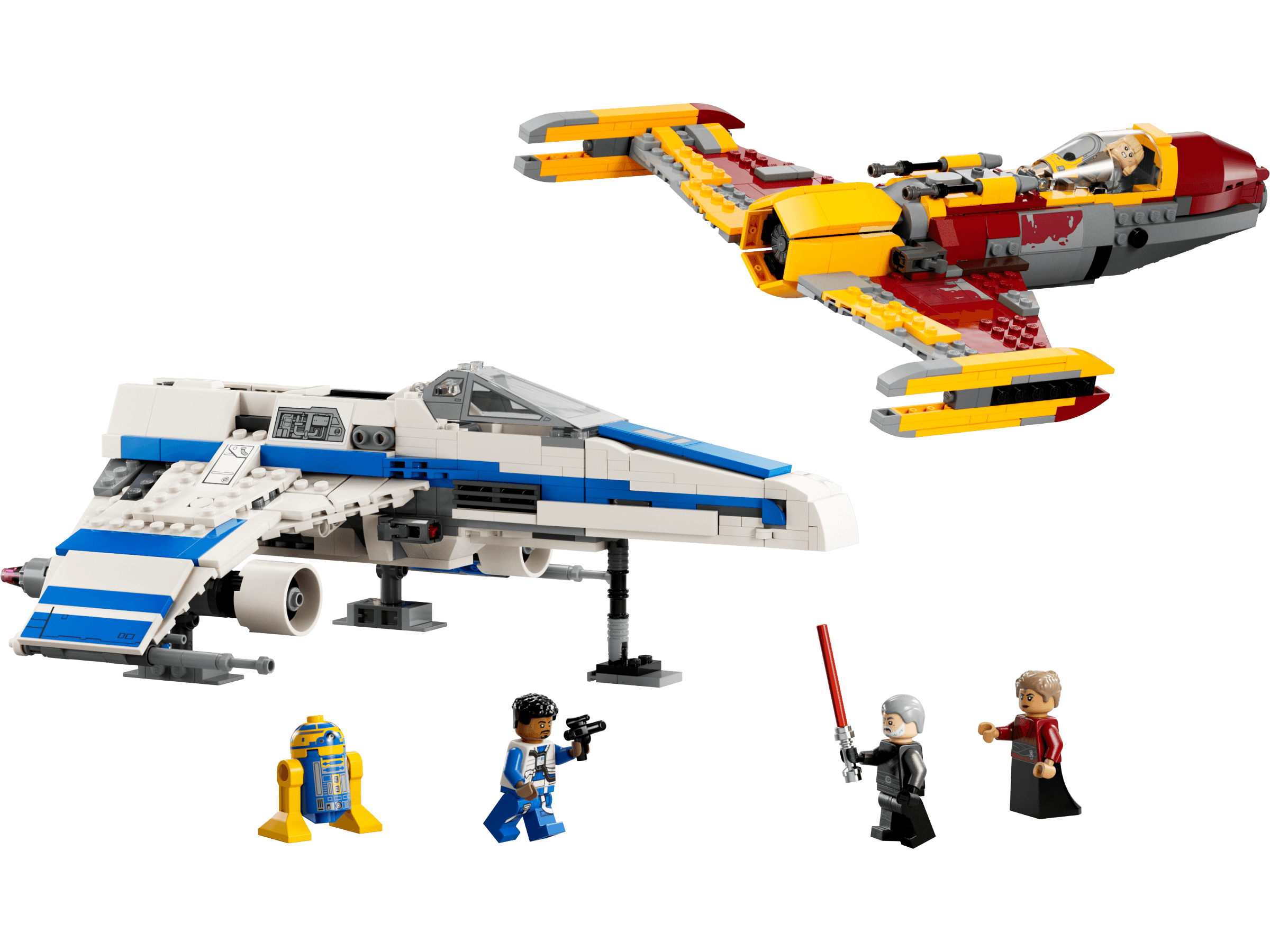 LEGO sættet New Republic E-Wing vs. Shin Hati’s Starfighter