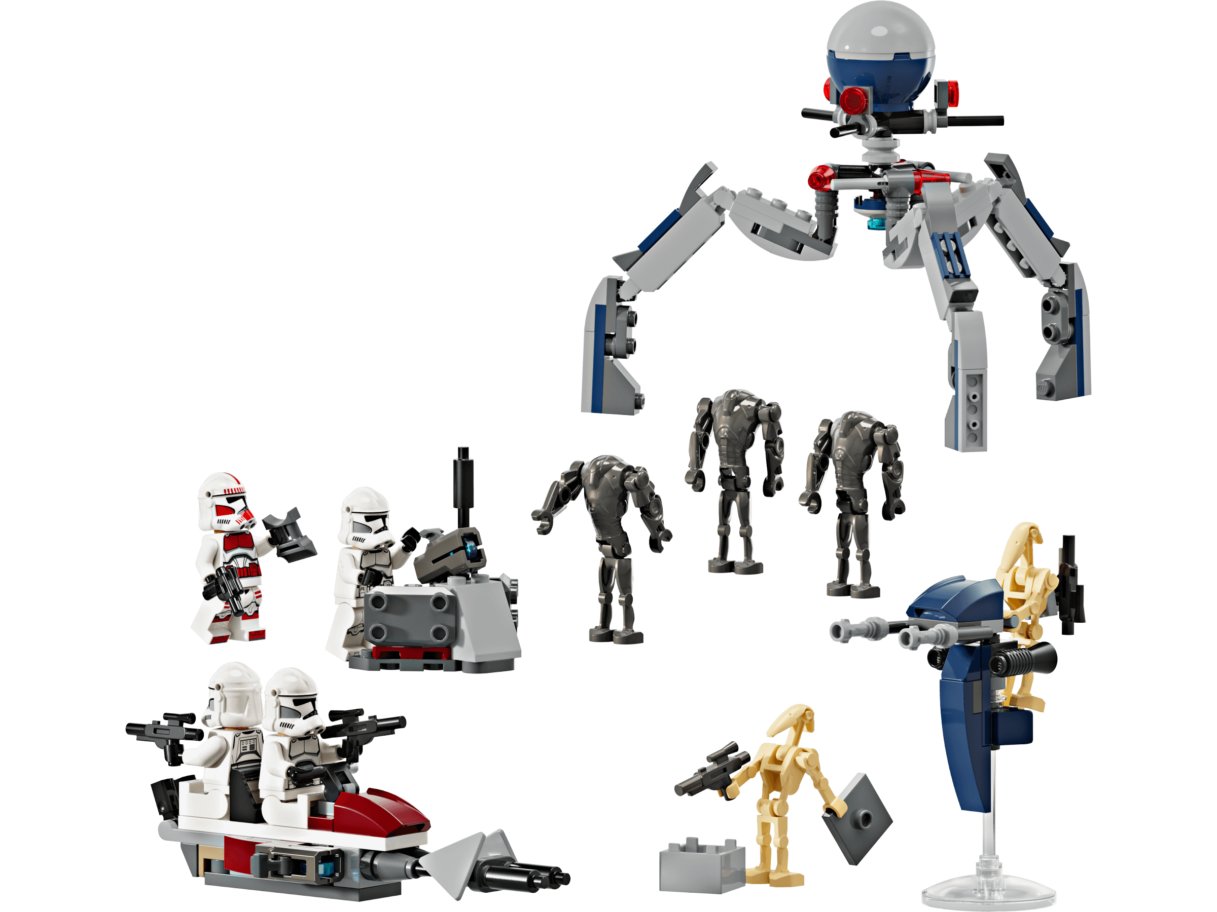 LEGO sættet Clone Trooper & Battle Droid Battle Pack