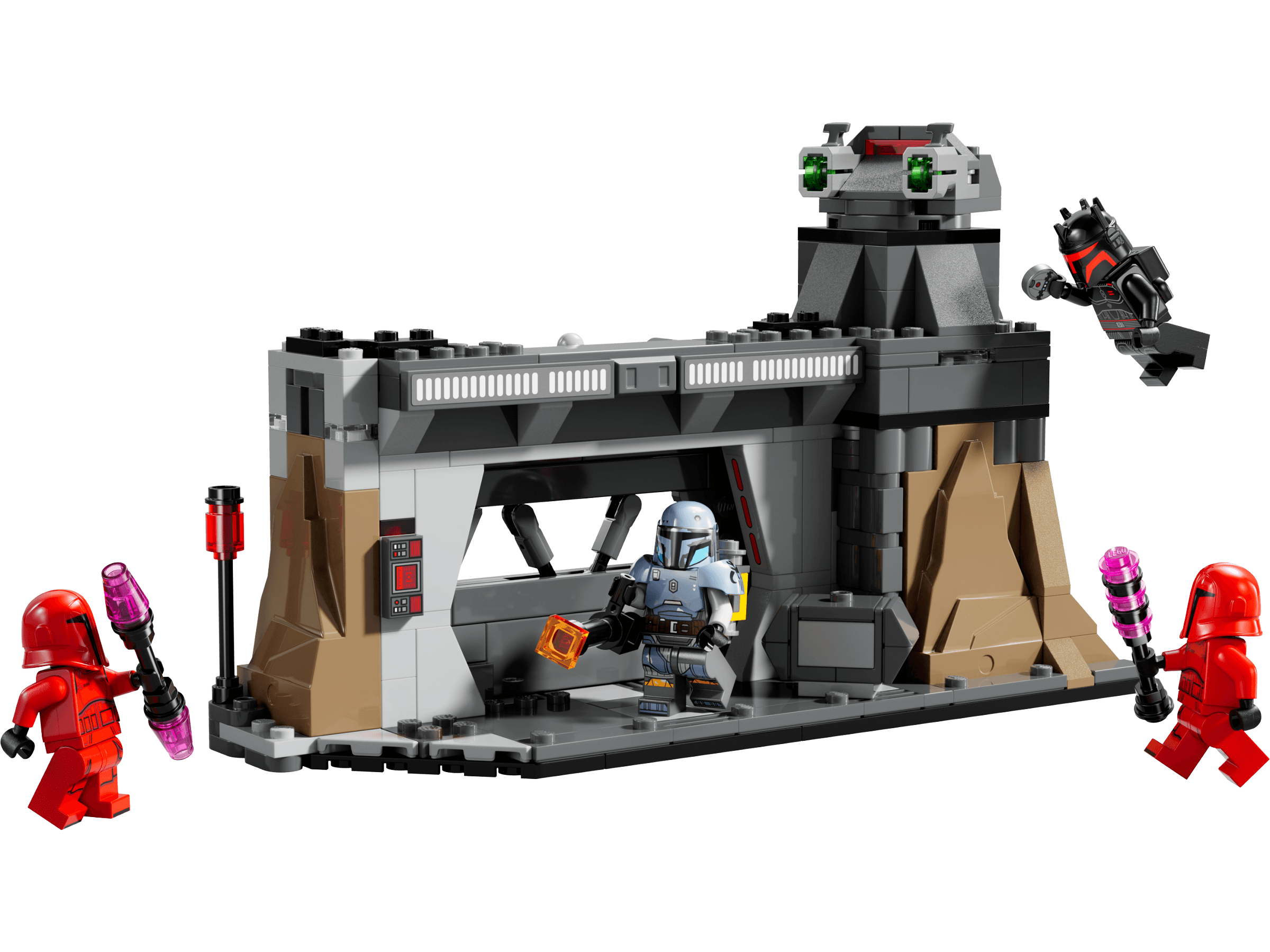 LEGO sættet Paz Vizsla and Moff Gideon Battle