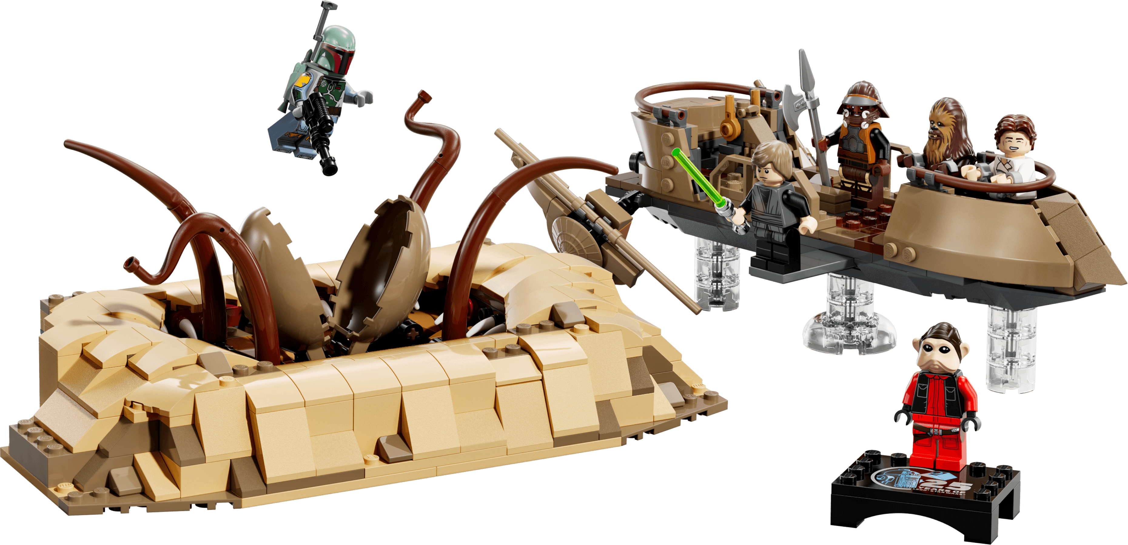 LEGO sættet Desert Skiff & Sarlacc Pit