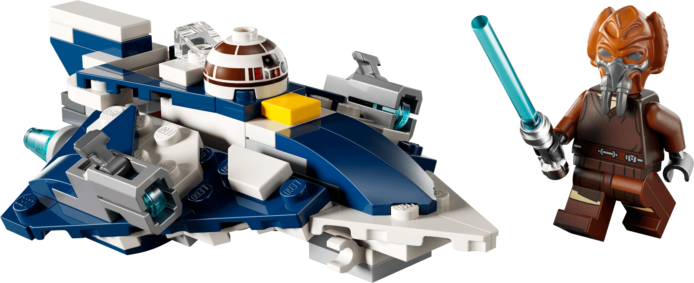 LEGO sættet Plo Koon's Jedi Starfighter Microfighter