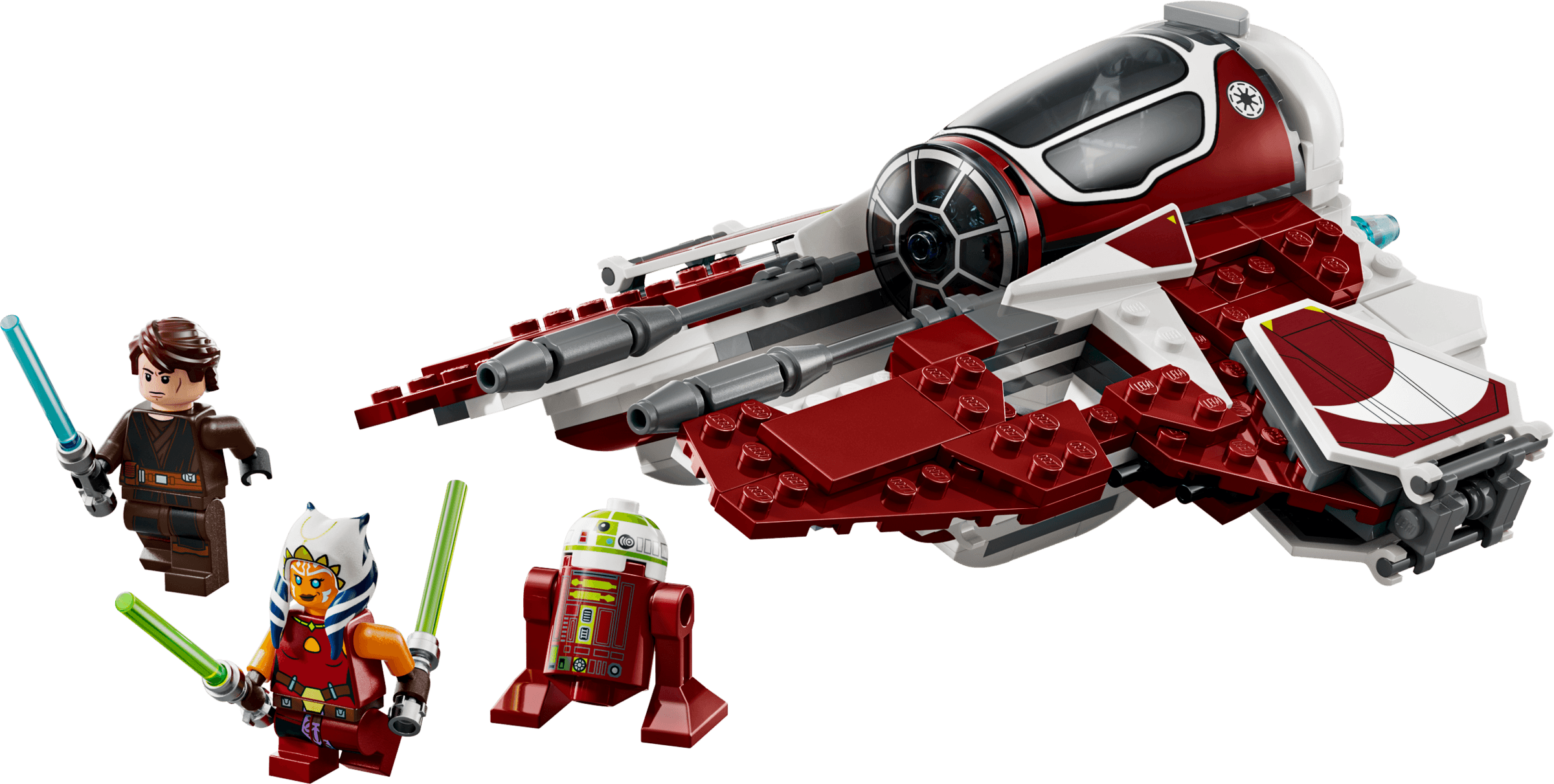LEGO sættet Ahsoka's Jedi Interceptor
