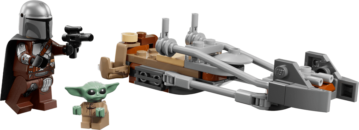 LEGO sættet The Mandalorian & Grogu's Speeder Bike