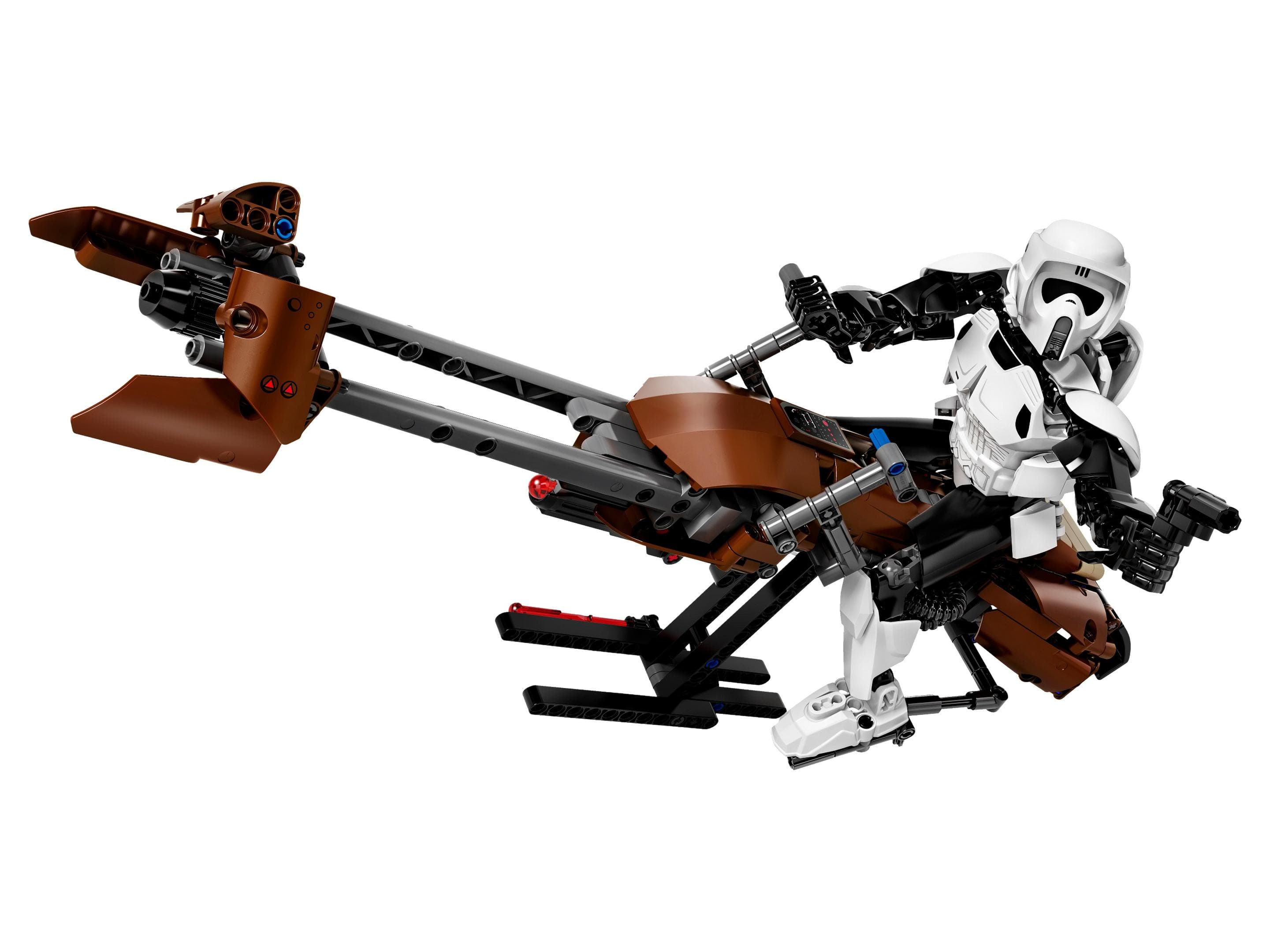 LEGO sættet Scout Trooper & Speeder Bike