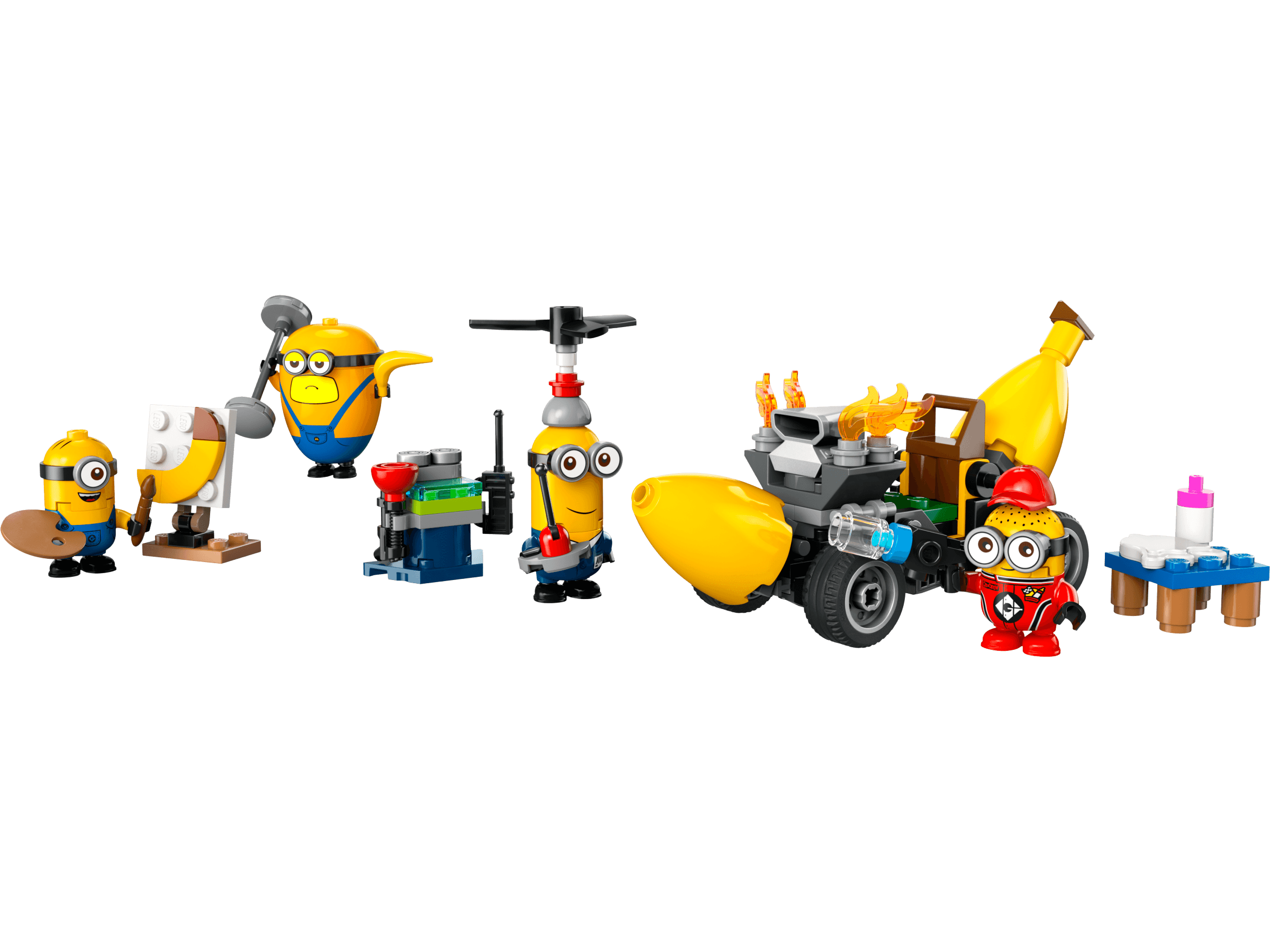 LEGO sættet Minions and Banana Car