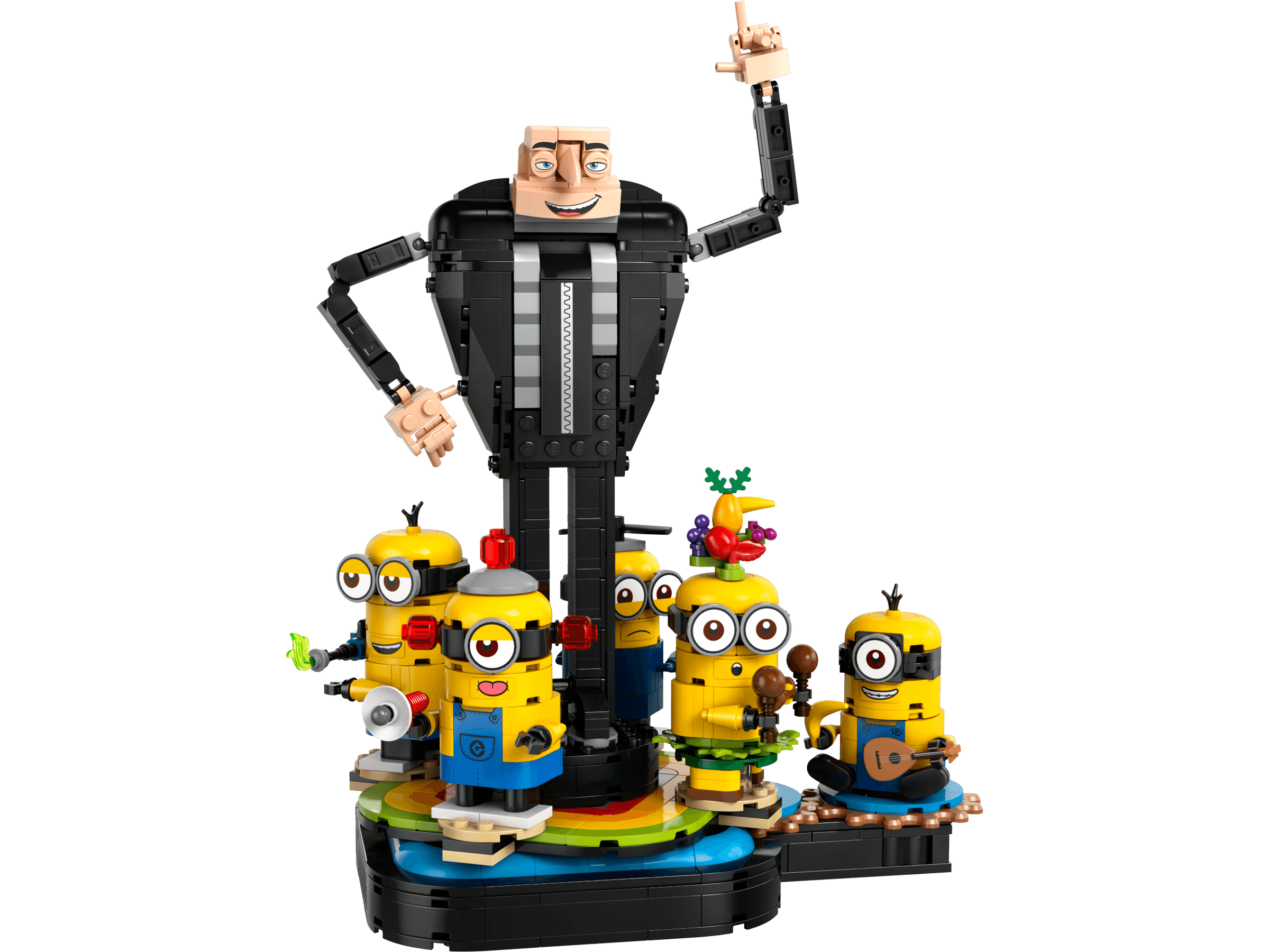 LEGO sættet Brick-Built Gru and Minions