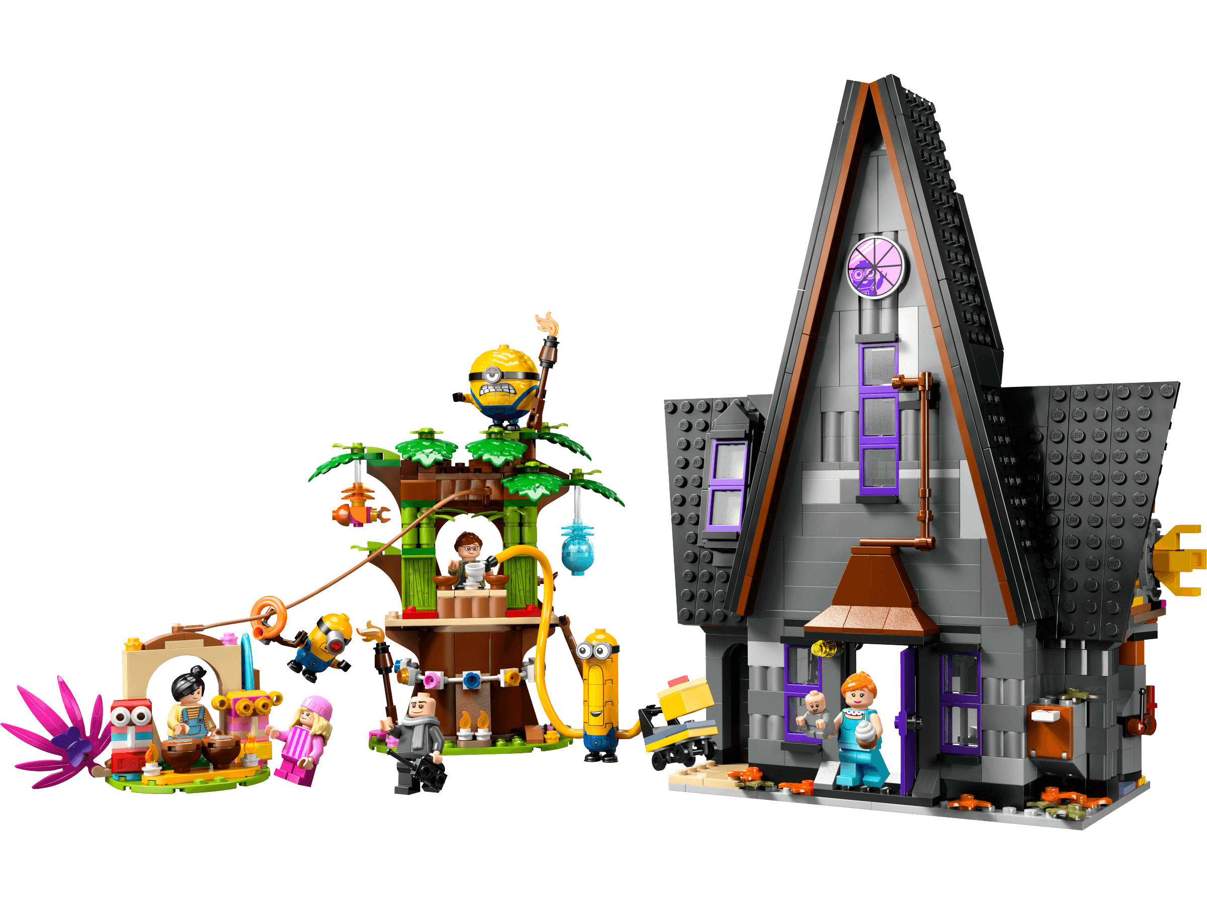 LEGO sættet Minions and Gru's Family Mansion