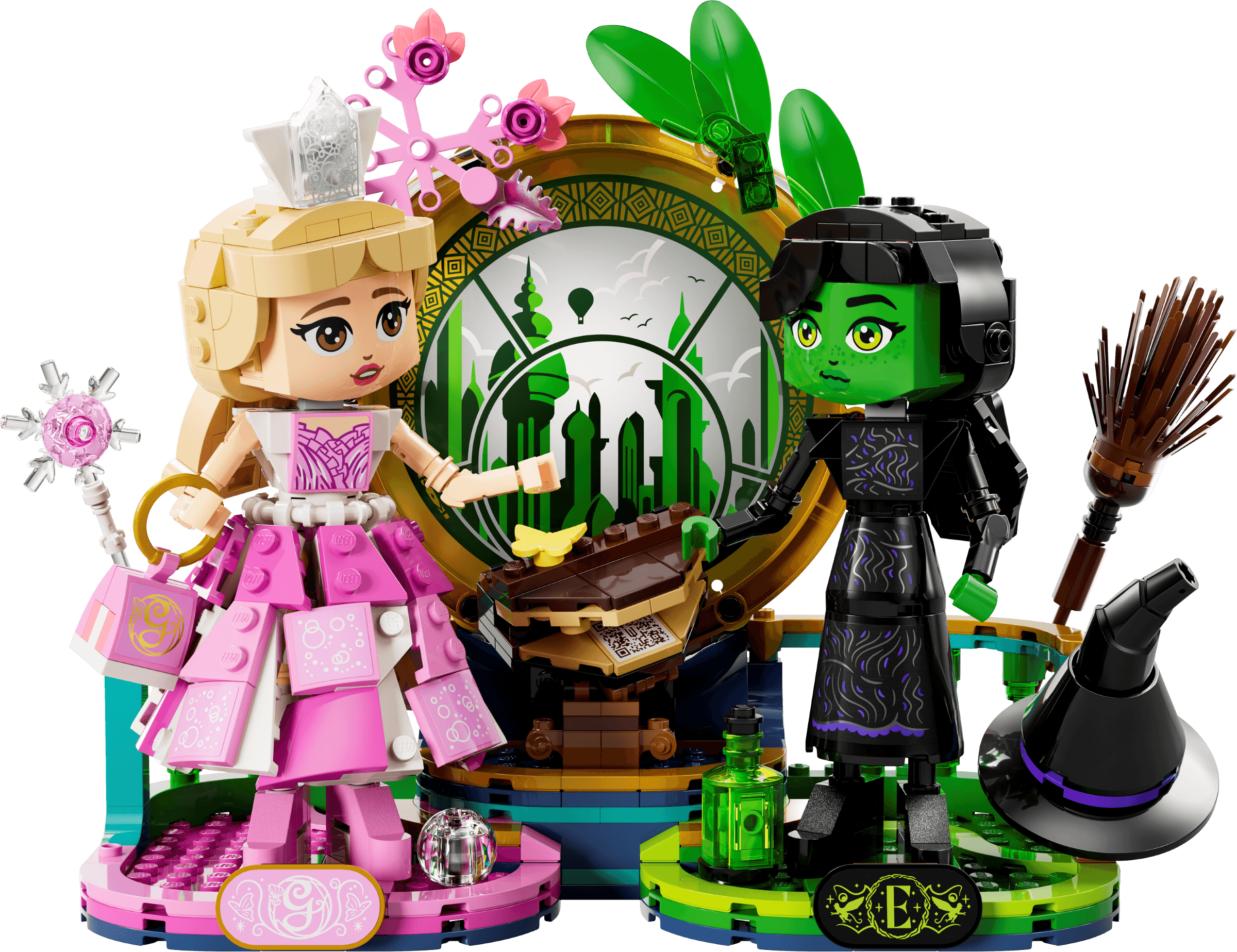 LEGO sættet Elphaba & Glinda Figures
