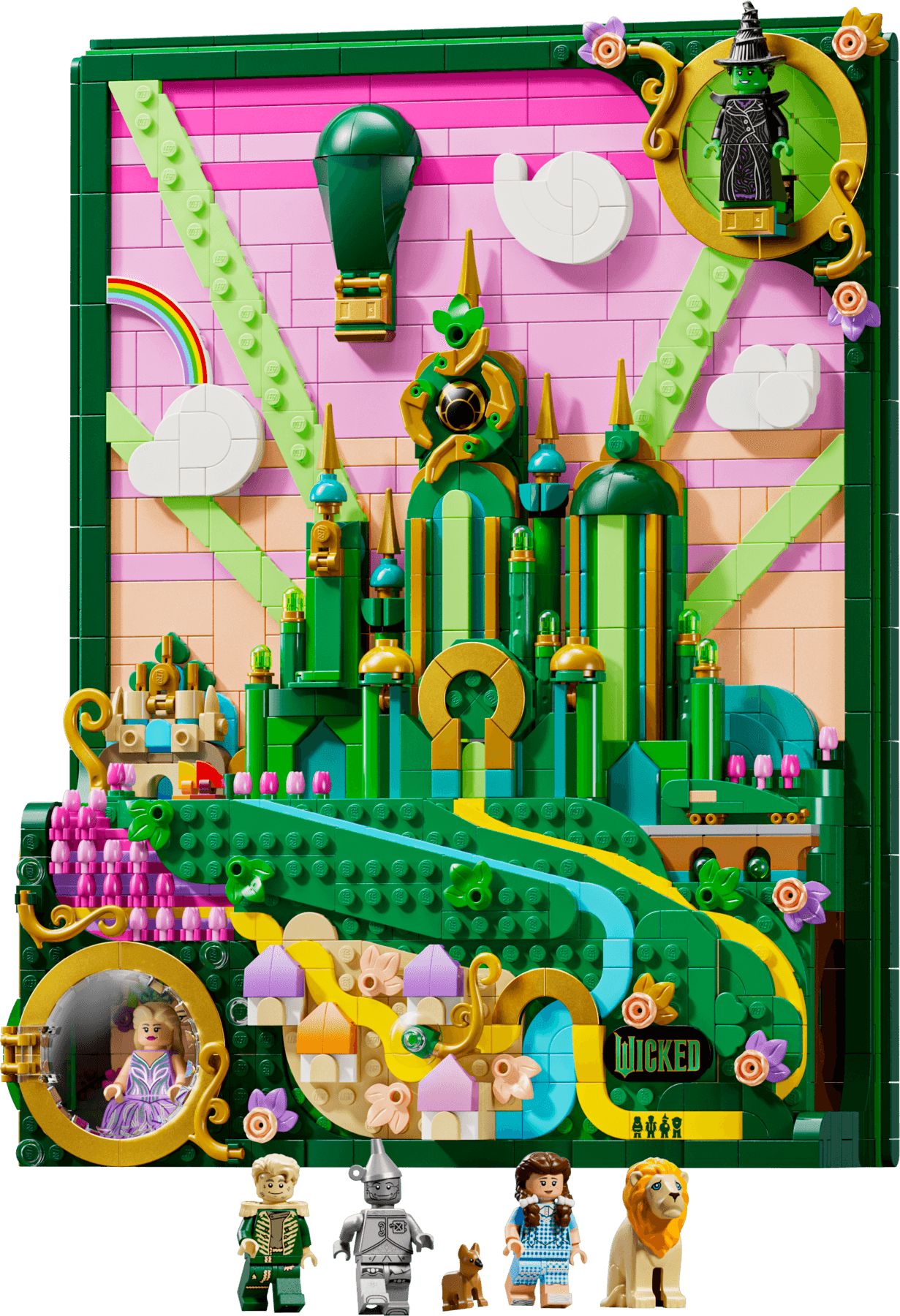LEGO sættet Emerald City Wall Art