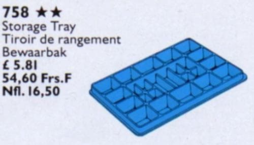 LEGO sættet Storage Tray