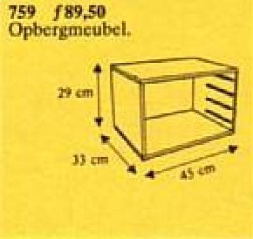 LEGO sættet Storage Cabinet