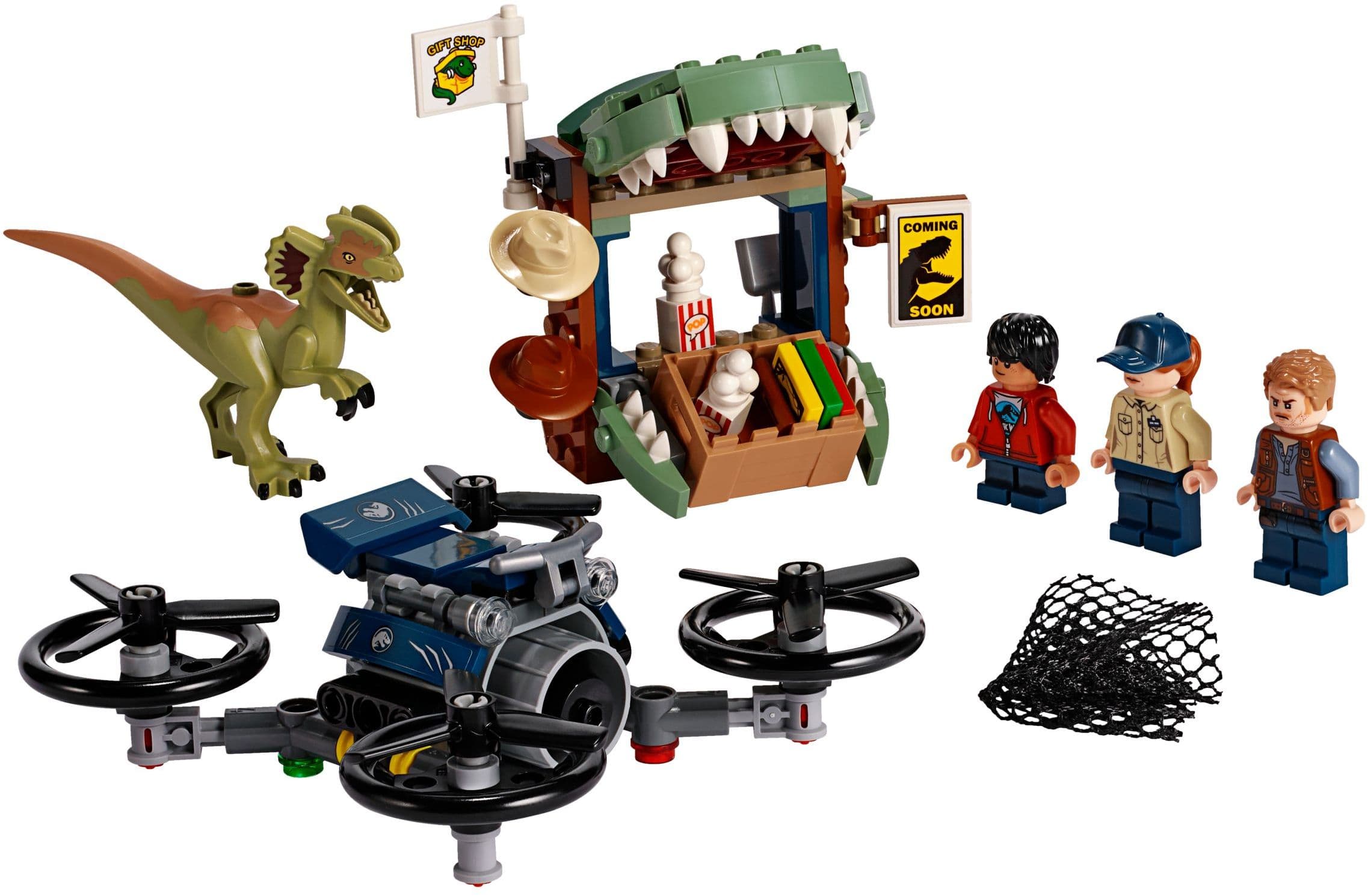 LEGO sættet Dilophosaurus on the Loose