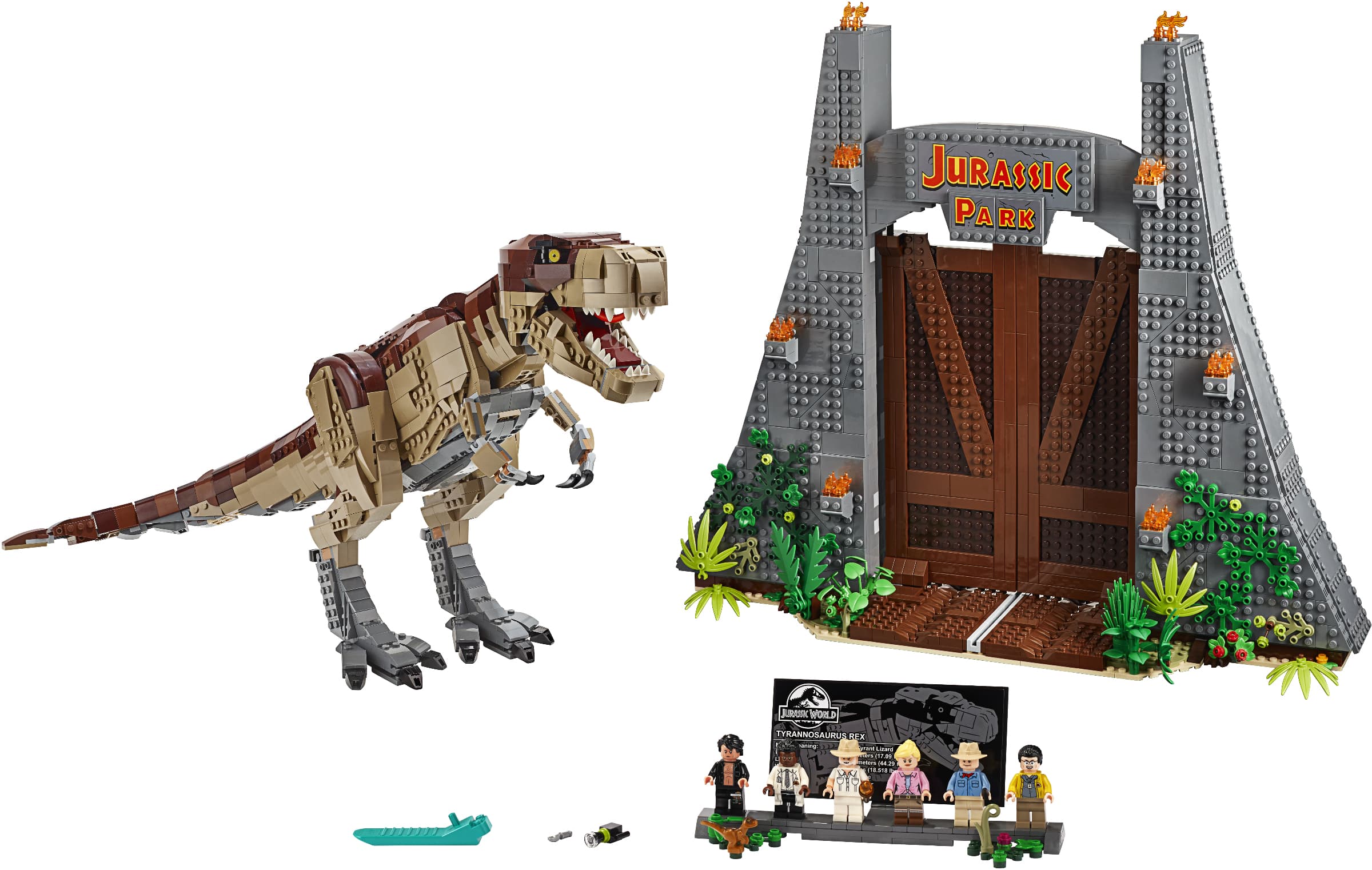 LEGO sættet Jurassic Park: T. rex Rampage