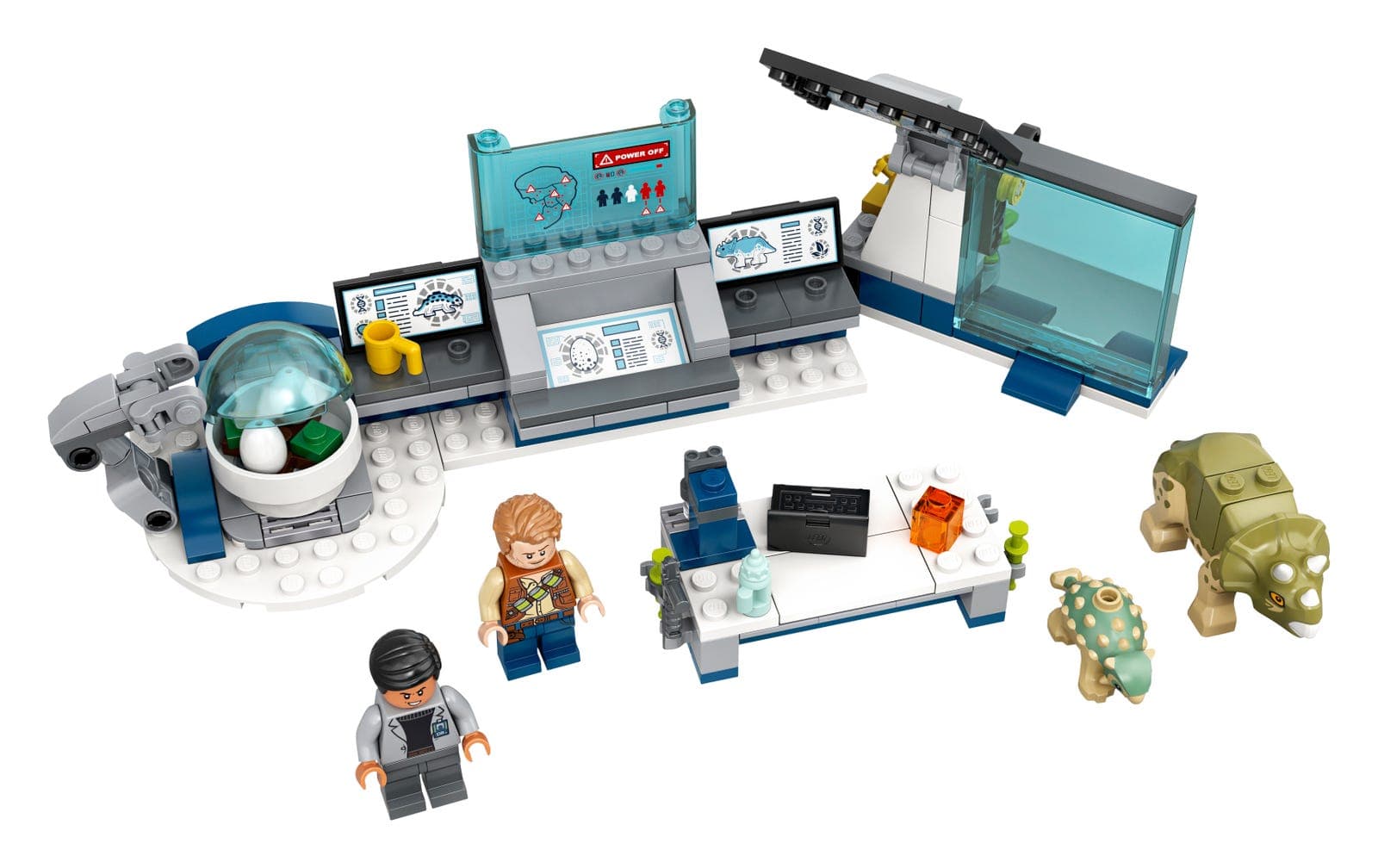 LEGO sættet Dr. Wu's Lab: Baby Dinosaurs Breakout