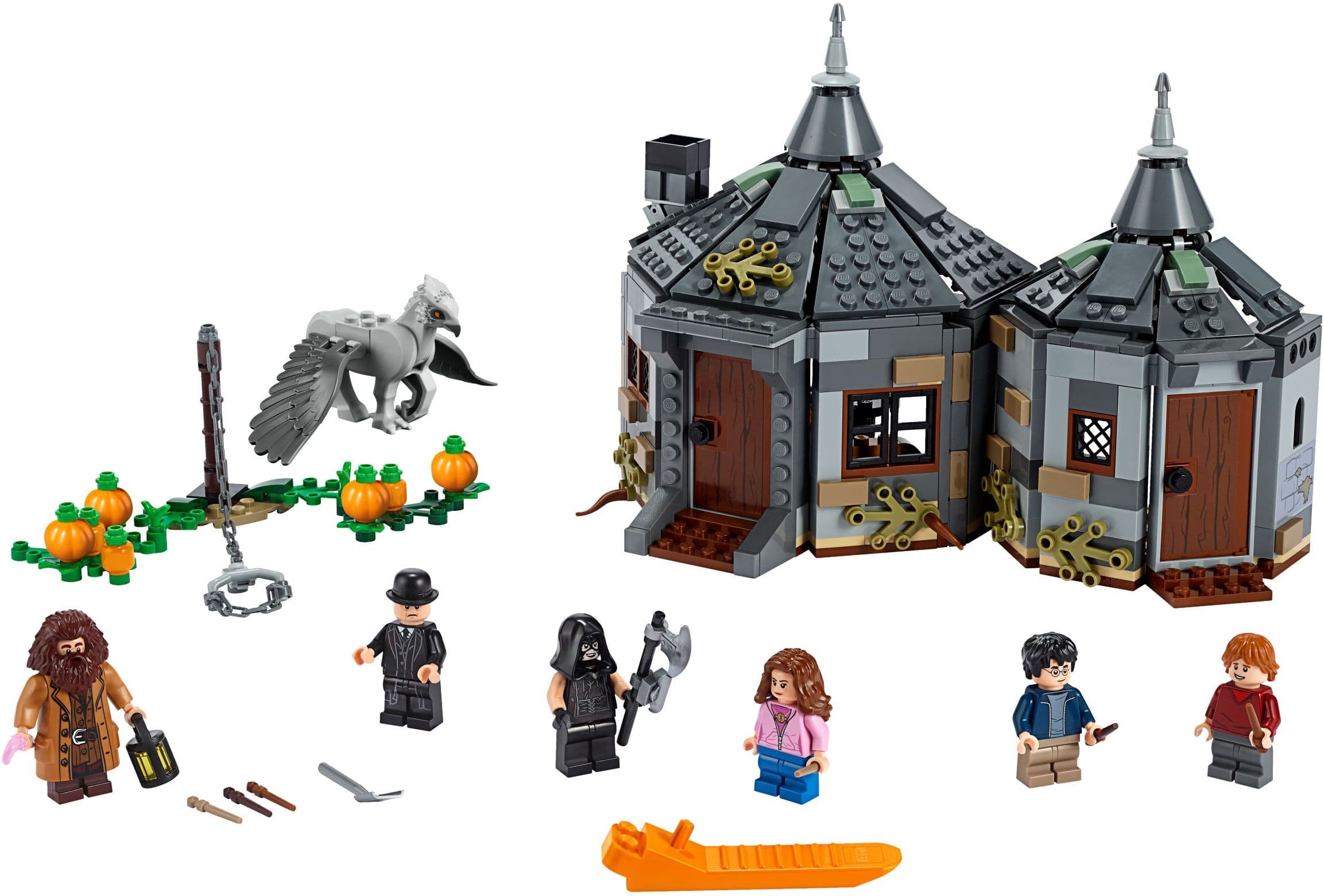 LEGO sættet Hagrid's Hut: Buckbeak's Rescue