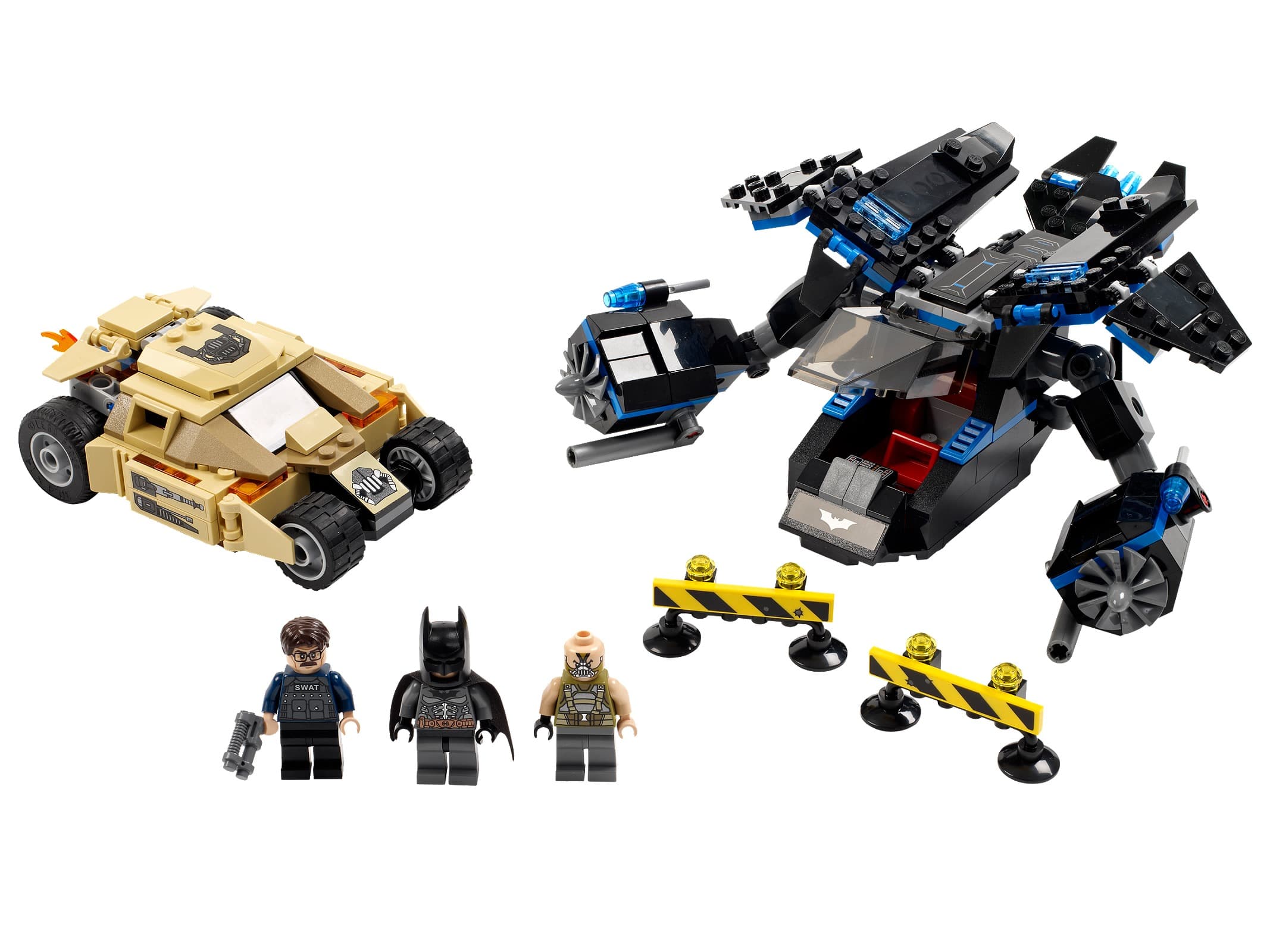 LEGO sættet The Bat vs. Bane: Tumbler Chase
