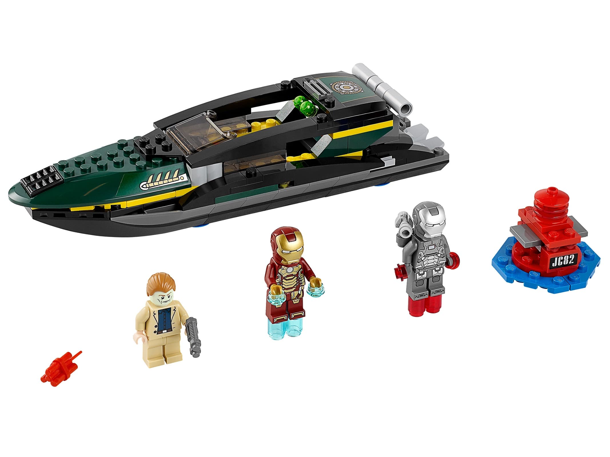 LEGO sættet Iron Man: Extremis Sea Port Battle