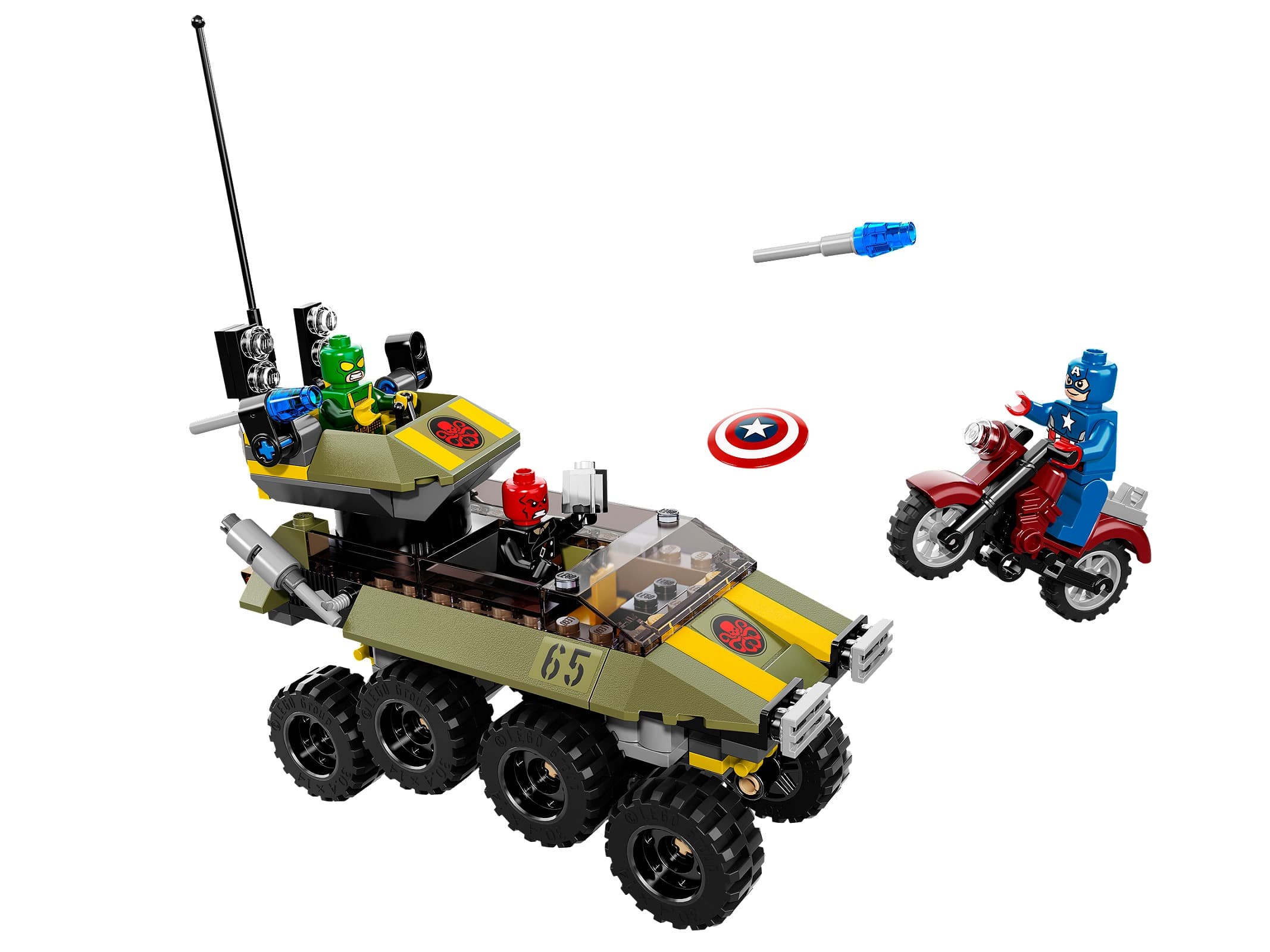 LEGO sættet Captain America vs. Hydra