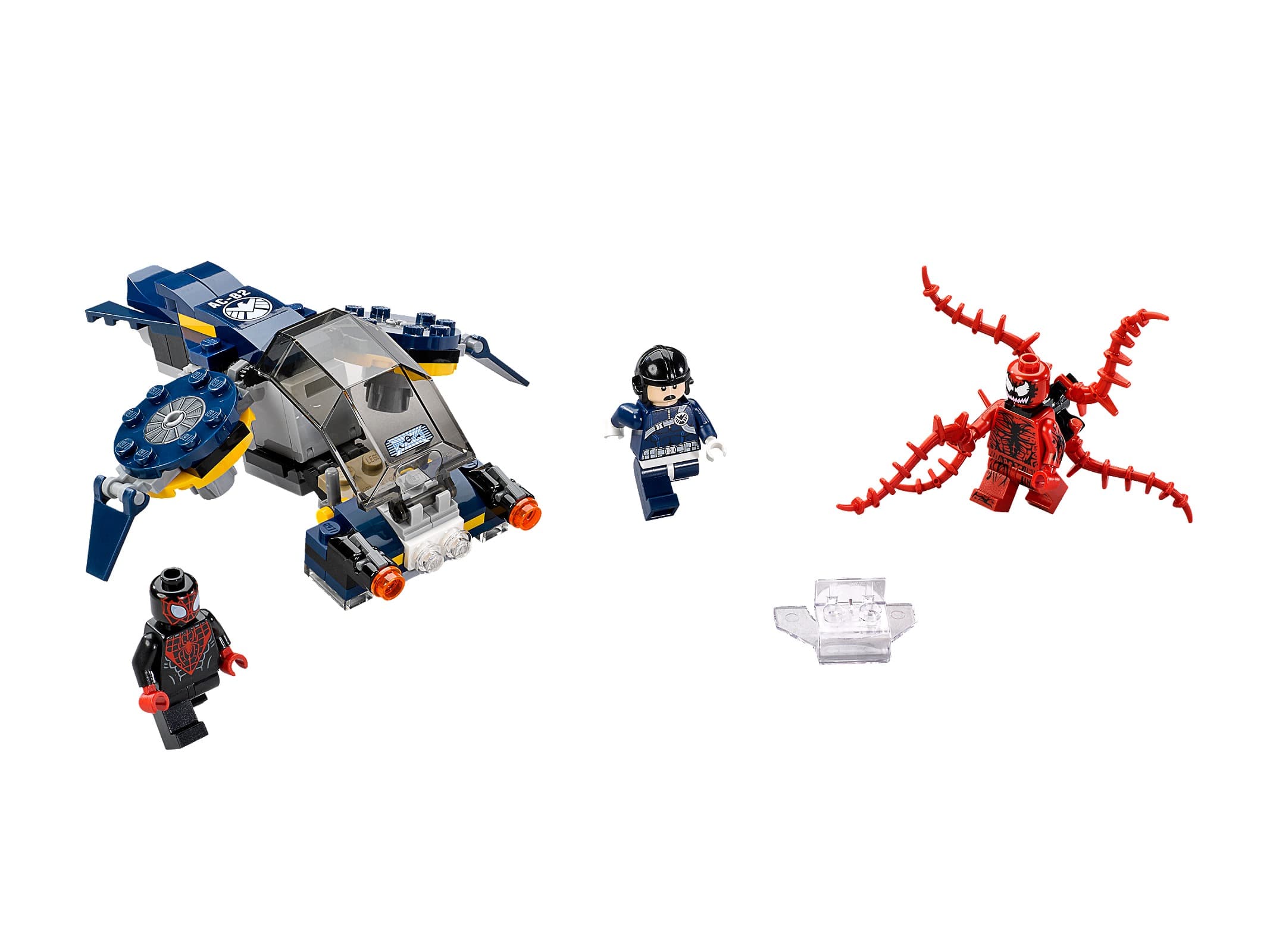 LEGO sættet Carnage's SHIELD Sky Attack