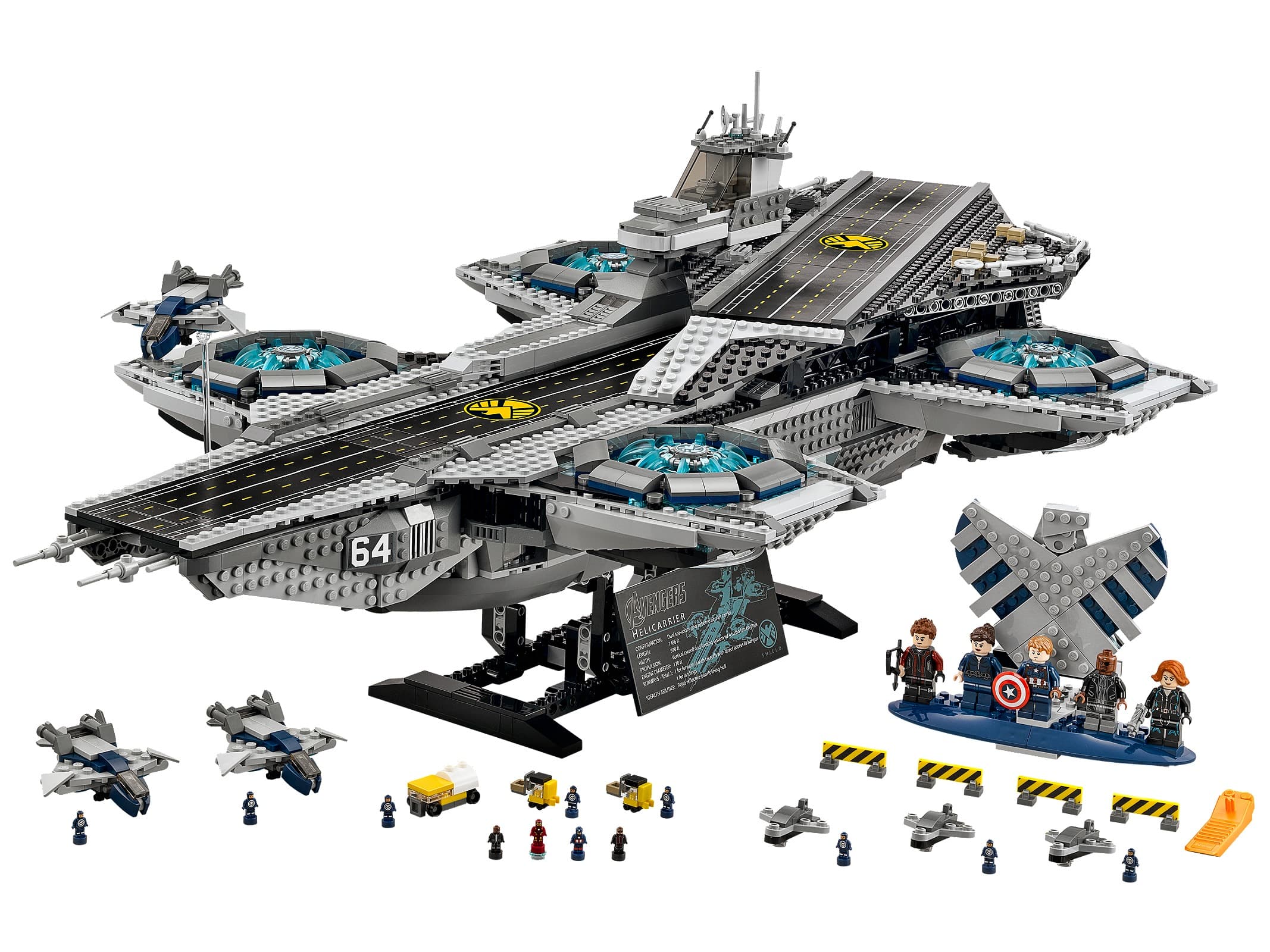 LEGO sættet The SHIELD Helicarrier