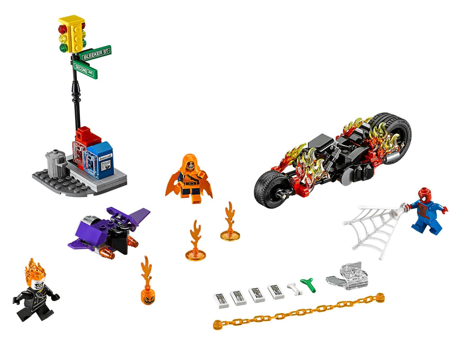 LEGO sættet Spider-Man: Ghost Rider Team-up