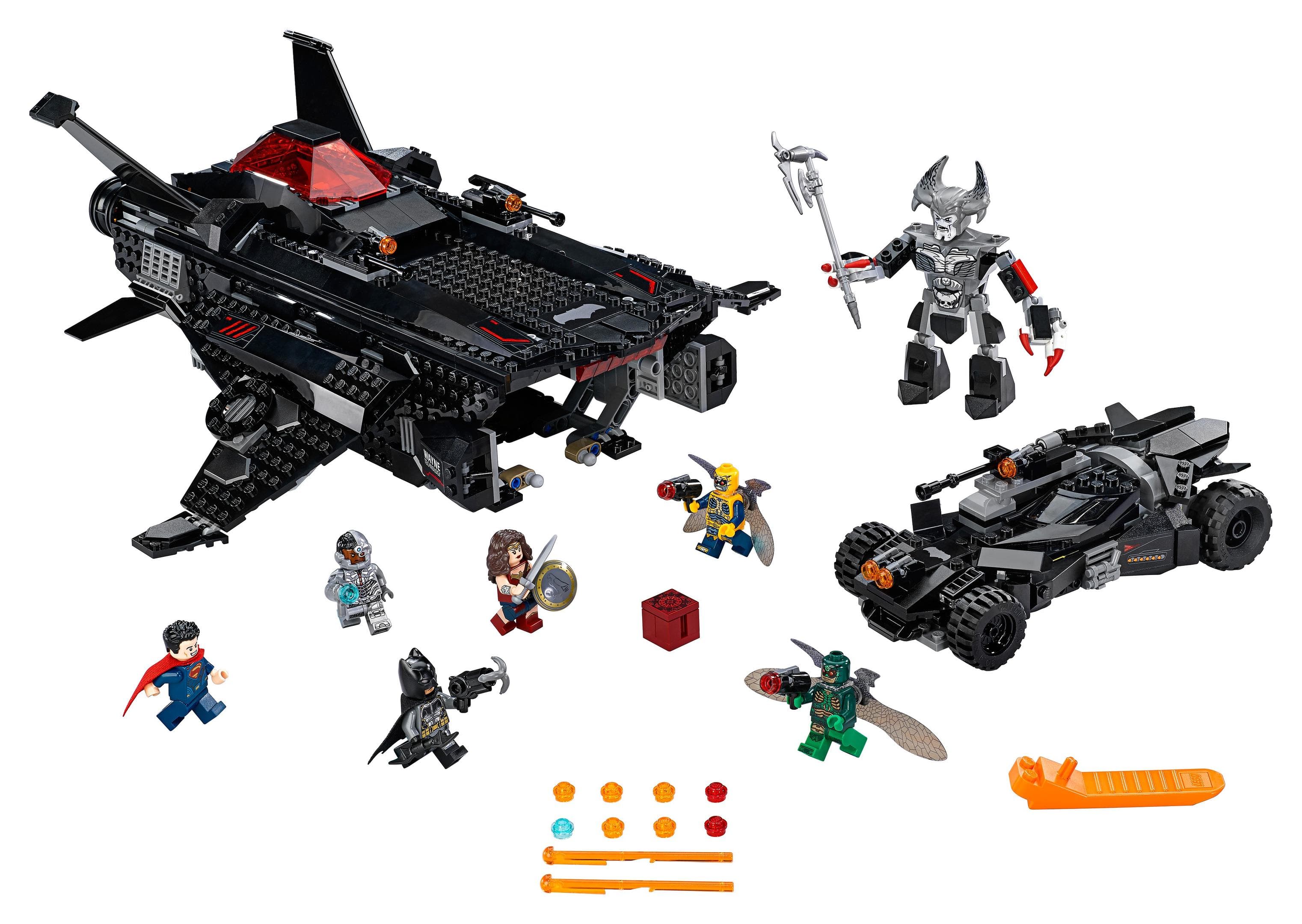LEGO sættet Flying Fox: Batmobile Airlift Attack