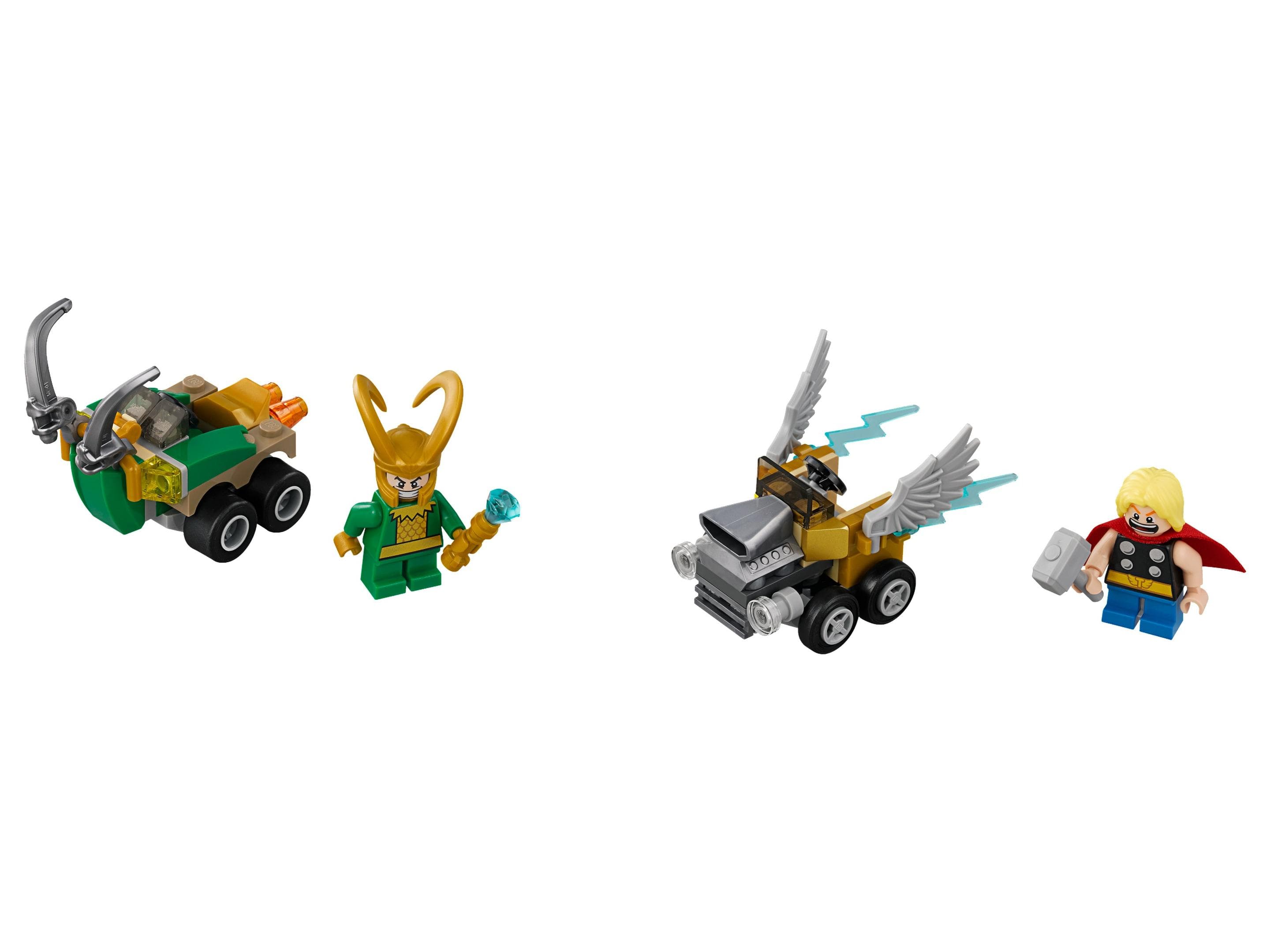 LEGO sættet Mighty Micros: Thor vs. Loki