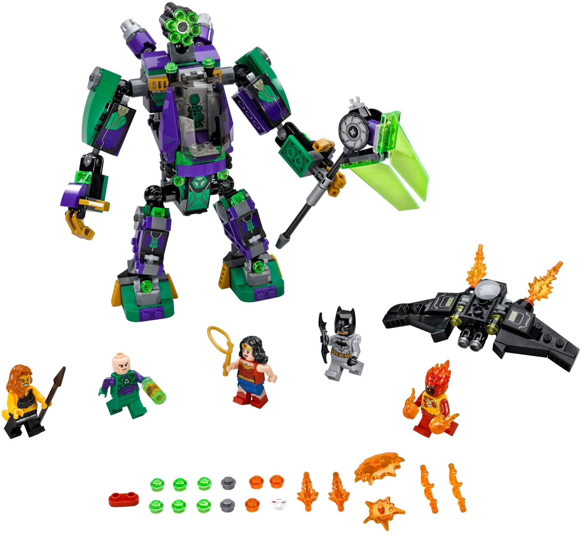 LEGO sættet Lex Luthor Mech Takedown